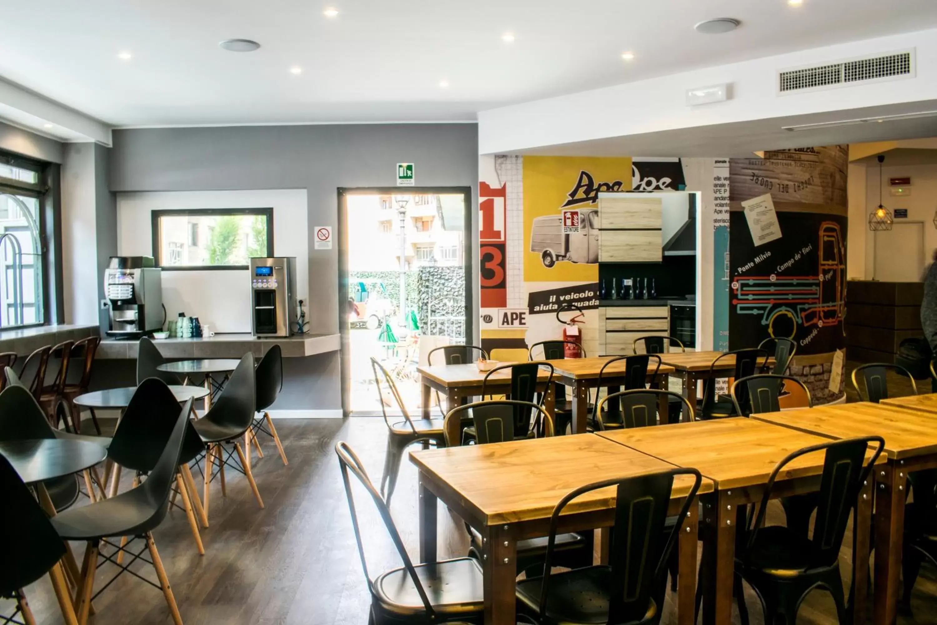 Lobby or reception in Hostel Trastevere Lobby or reception in Hostel Trastevere