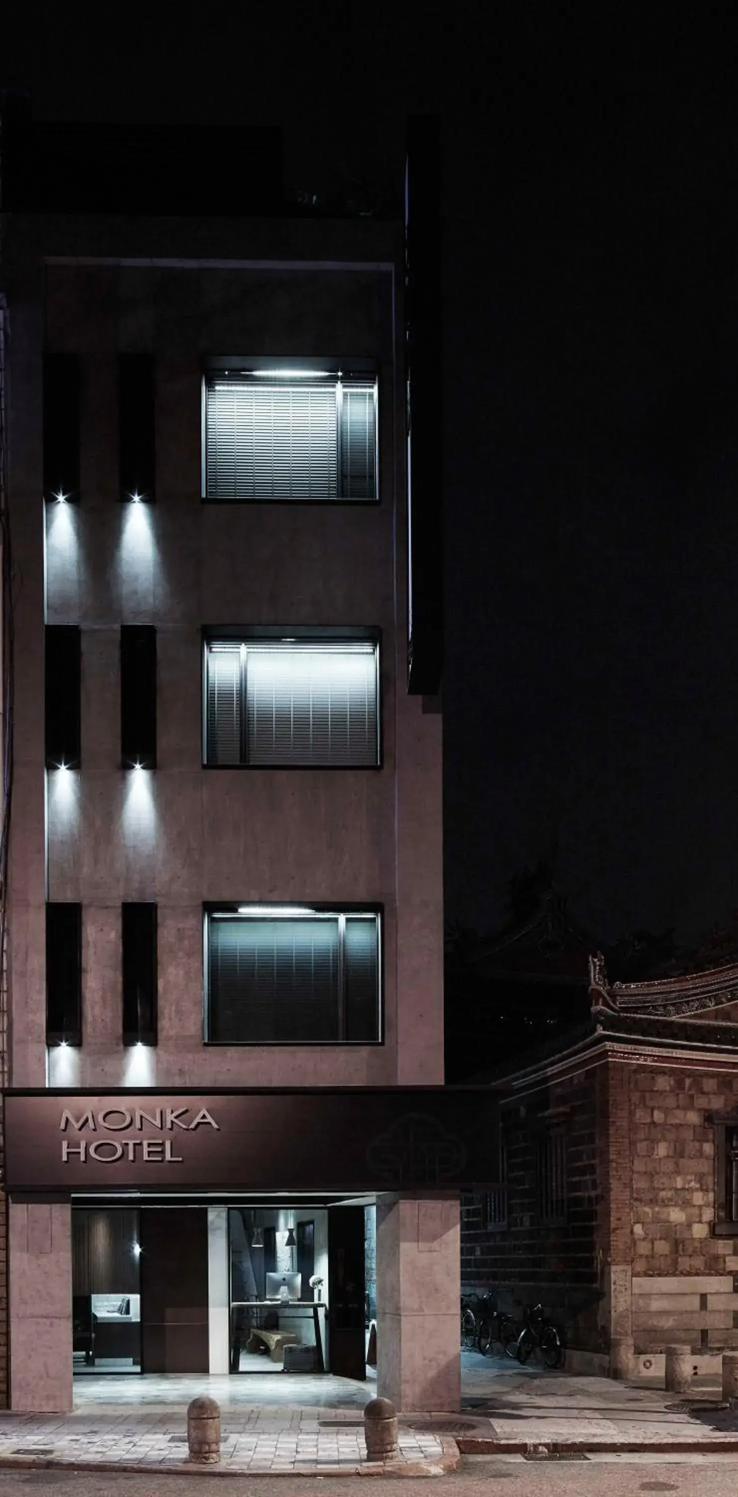 Facade/entrance, Property Building in Monka Hotel