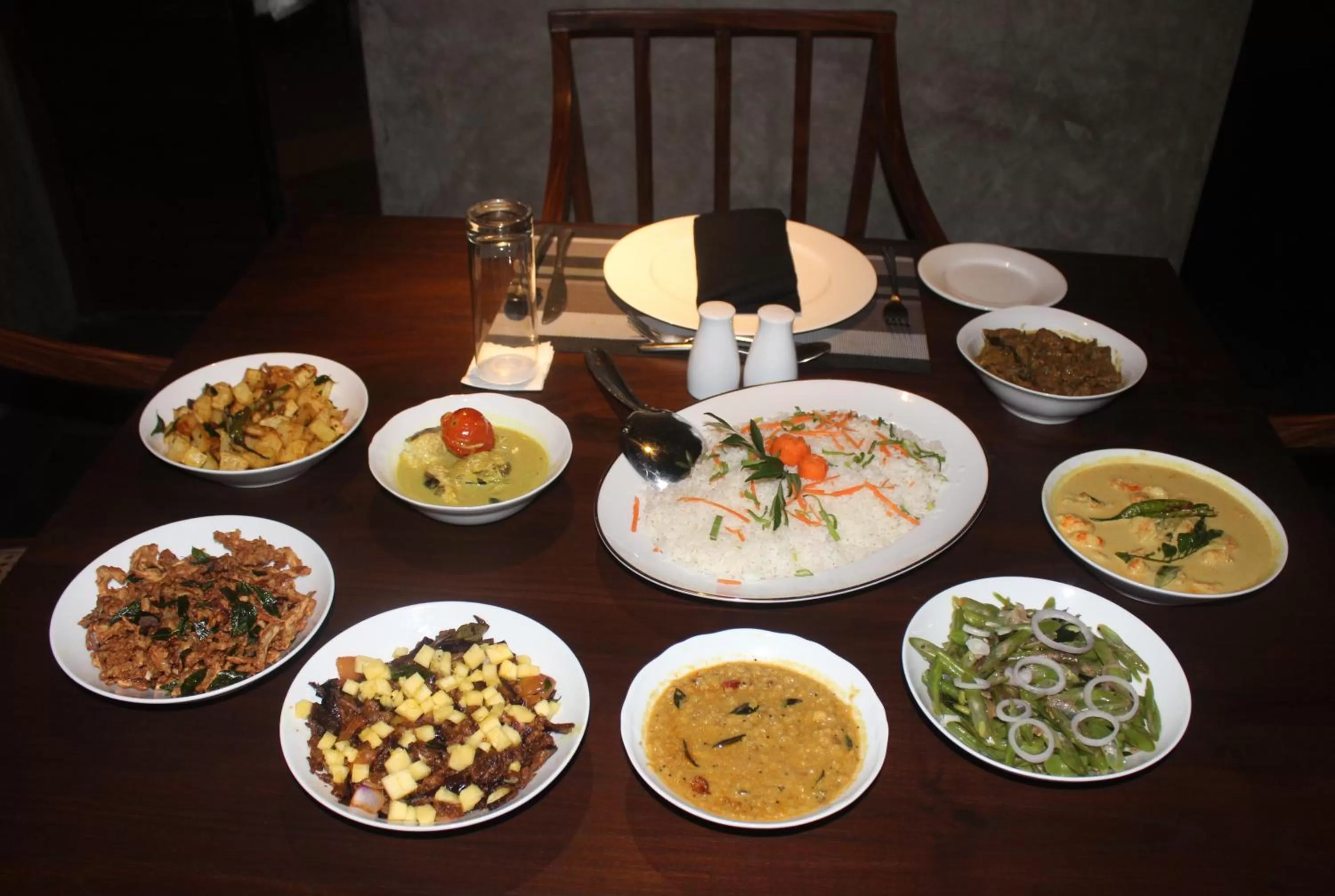 Dinner in swp eco lodge