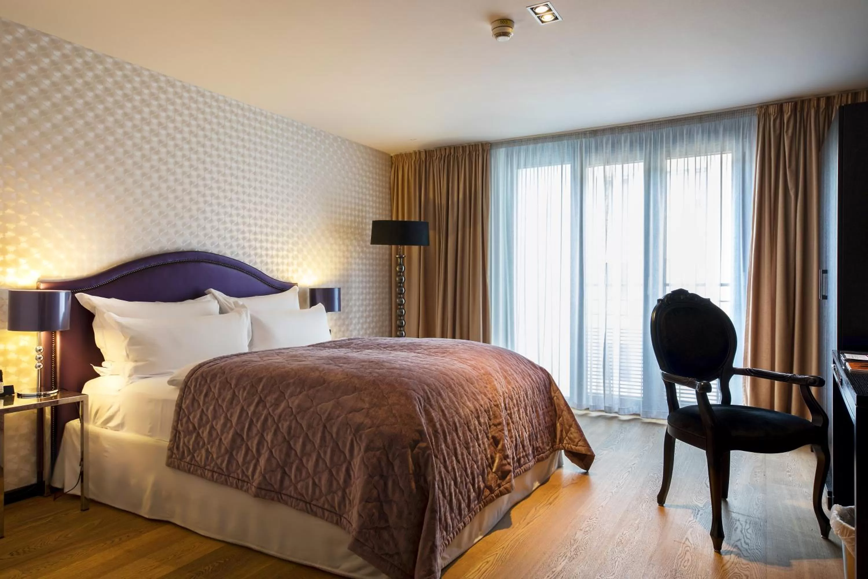 Bed in La Mansion Vi Vadi Hotel