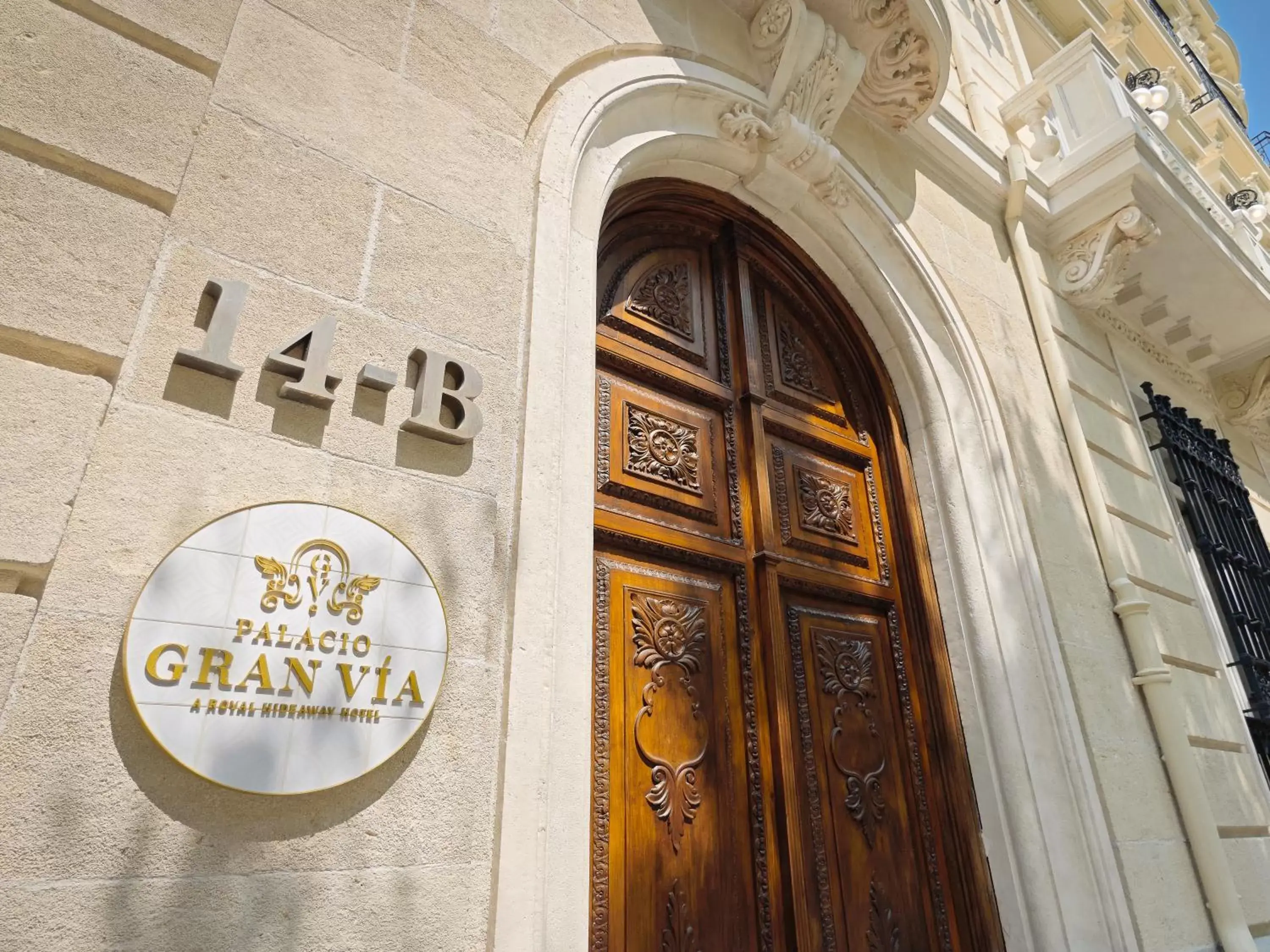 Facade/entrance in Palacio Gran Vía, a Royal Hideaway Hotel