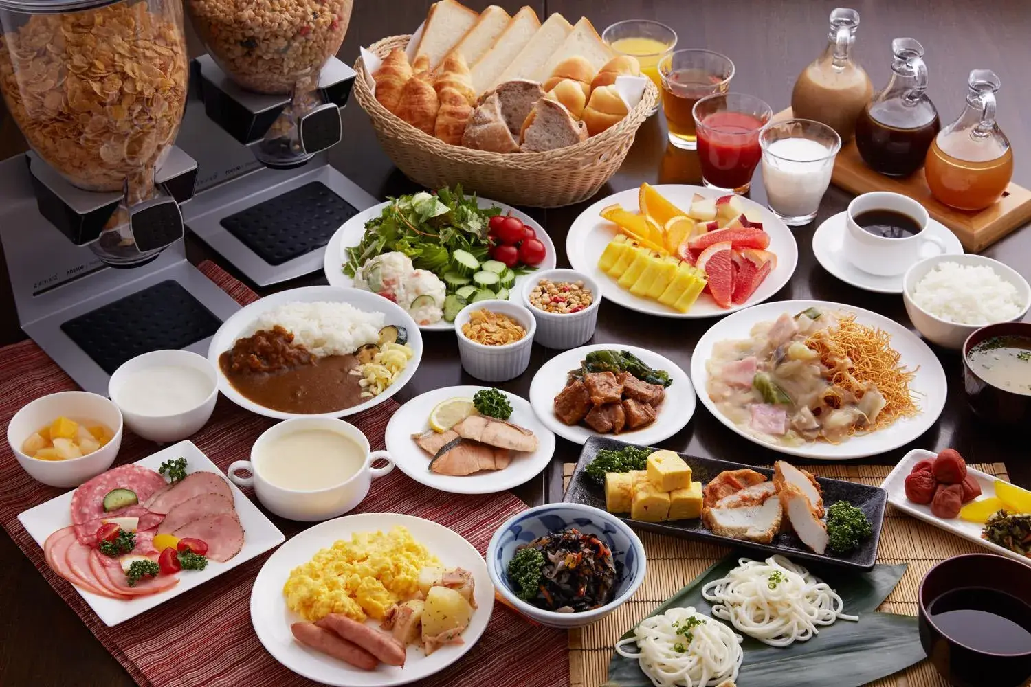 Buffet breakfast in S-Peria Hotel Nagasaki