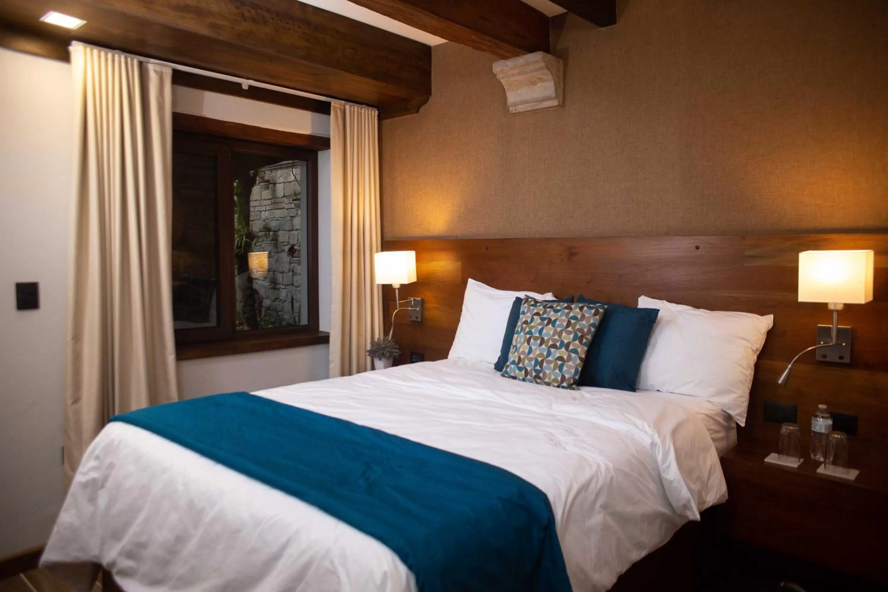 Bed in Casa Villamil Boutique Hotel