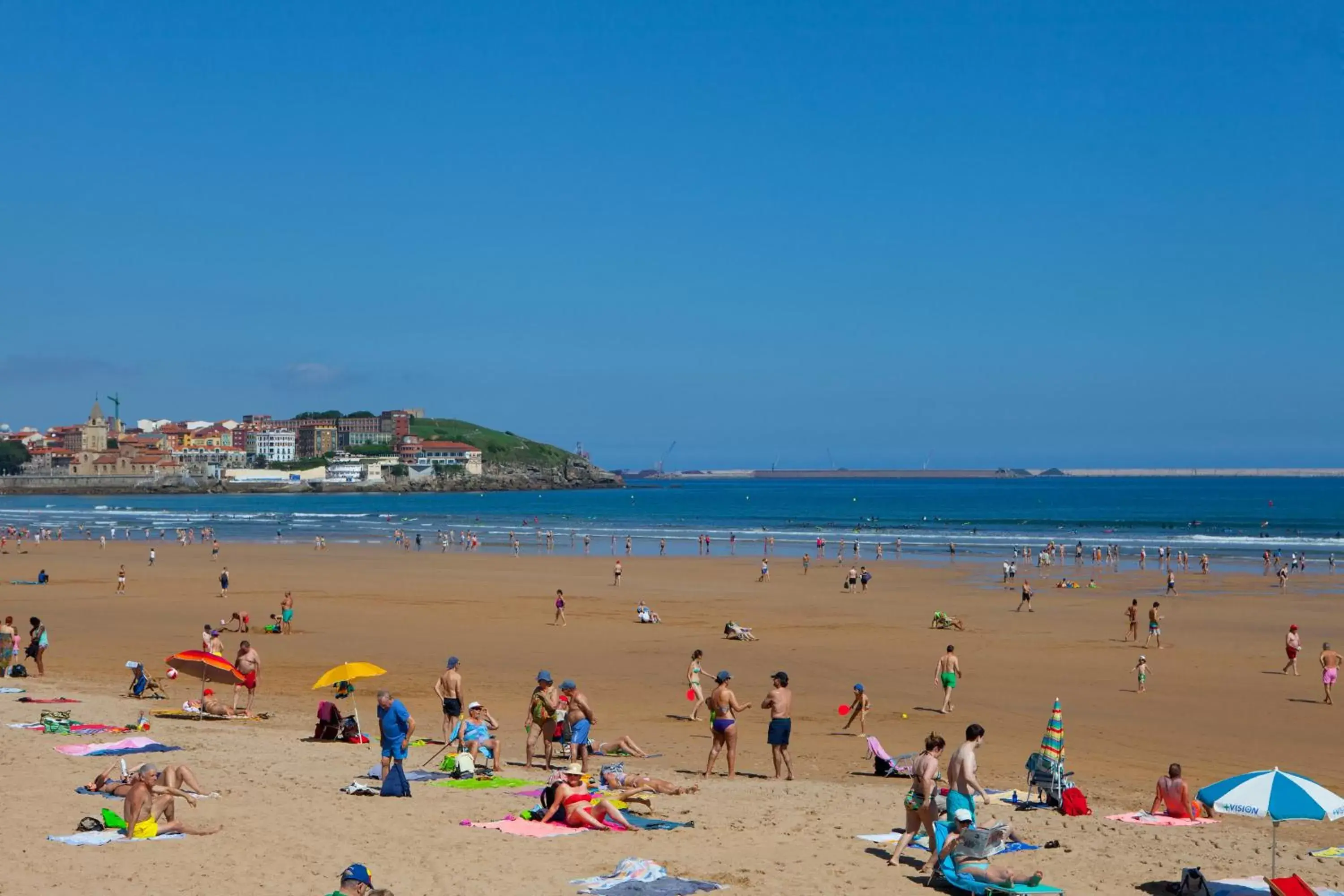 People, Beach in Hotel Príncipe de Asturias