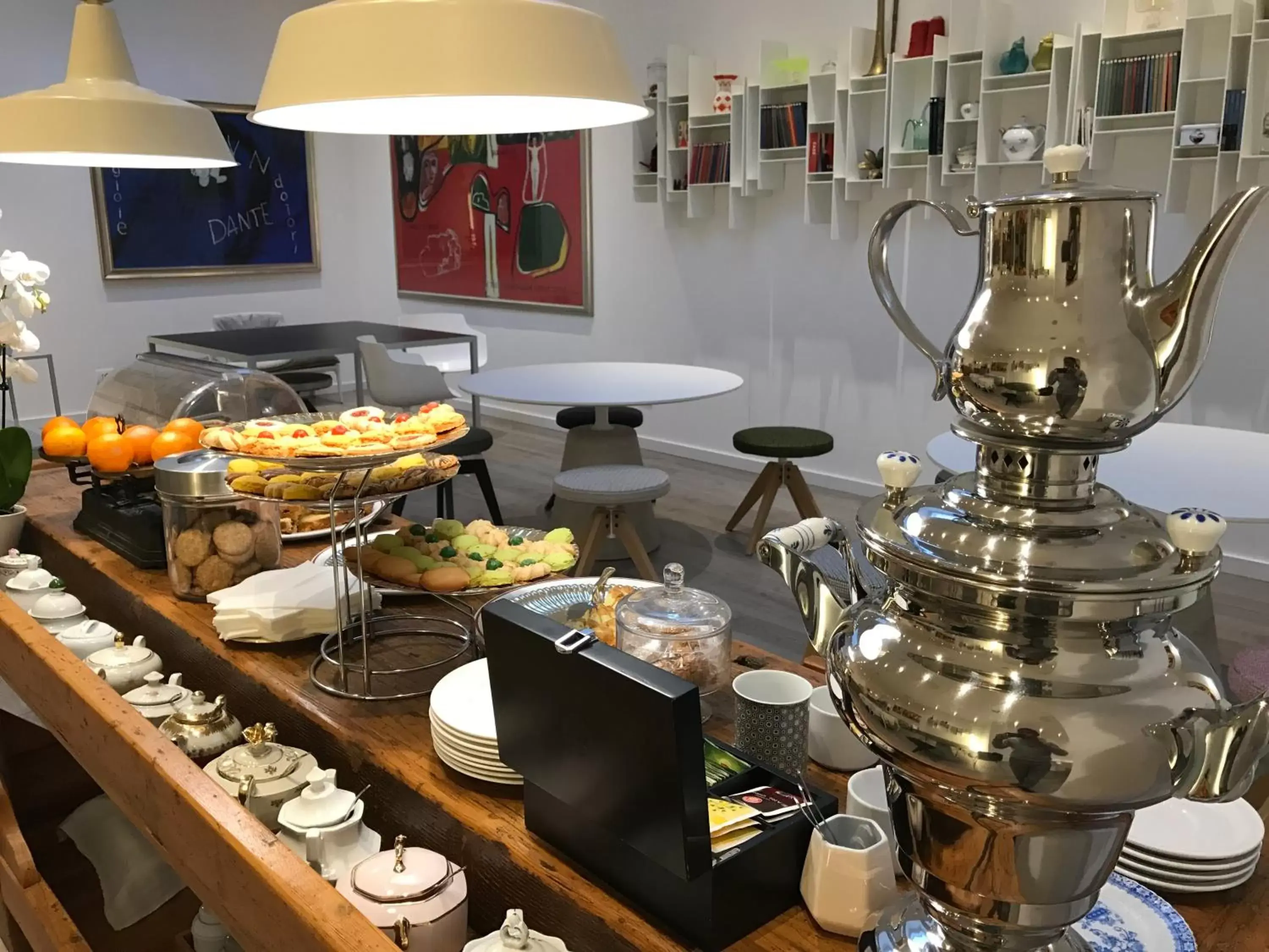 Buffet breakfast in Hotel Bernina