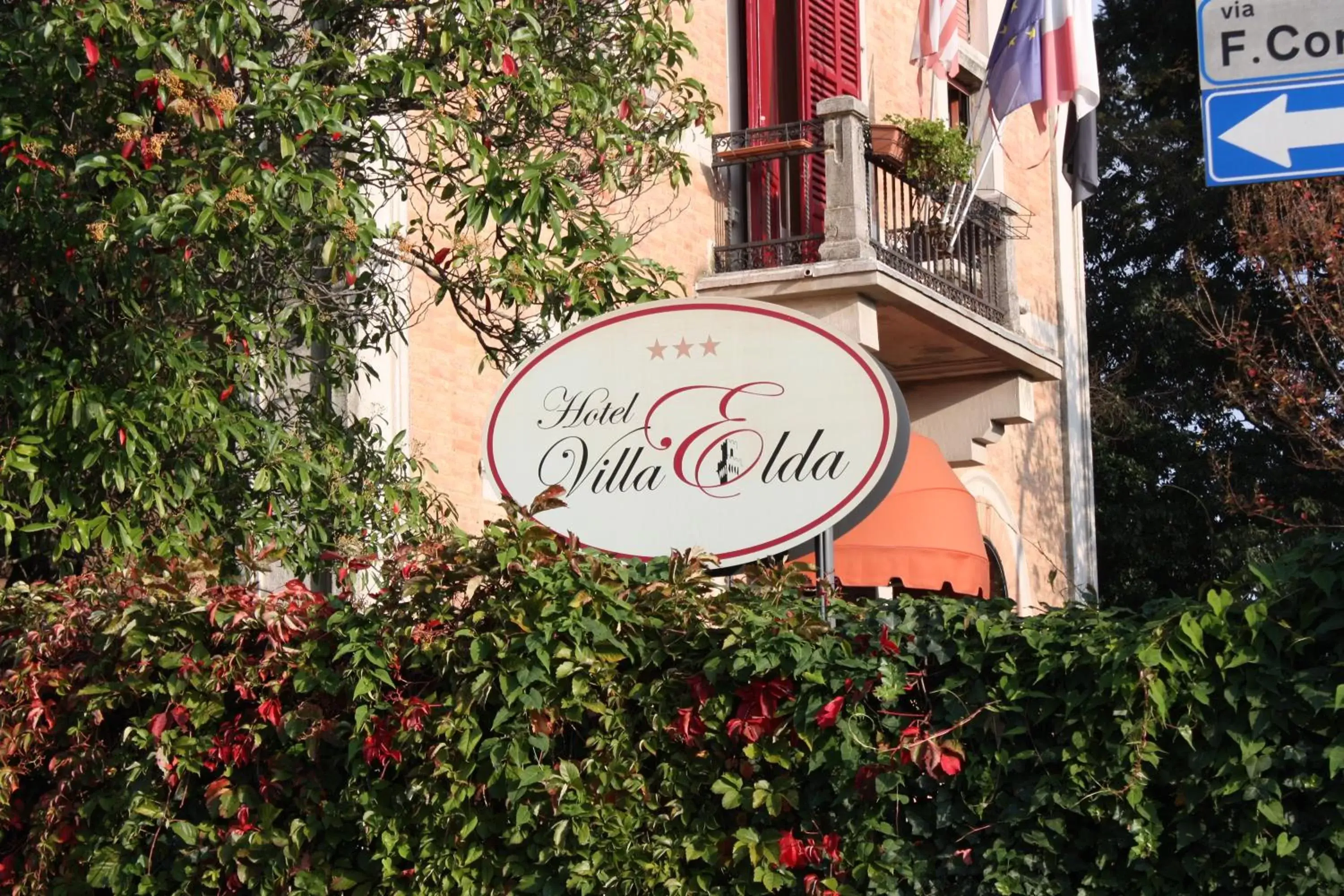 Property building, Property Logo/Sign in Villa Elda Boutique Hotel
