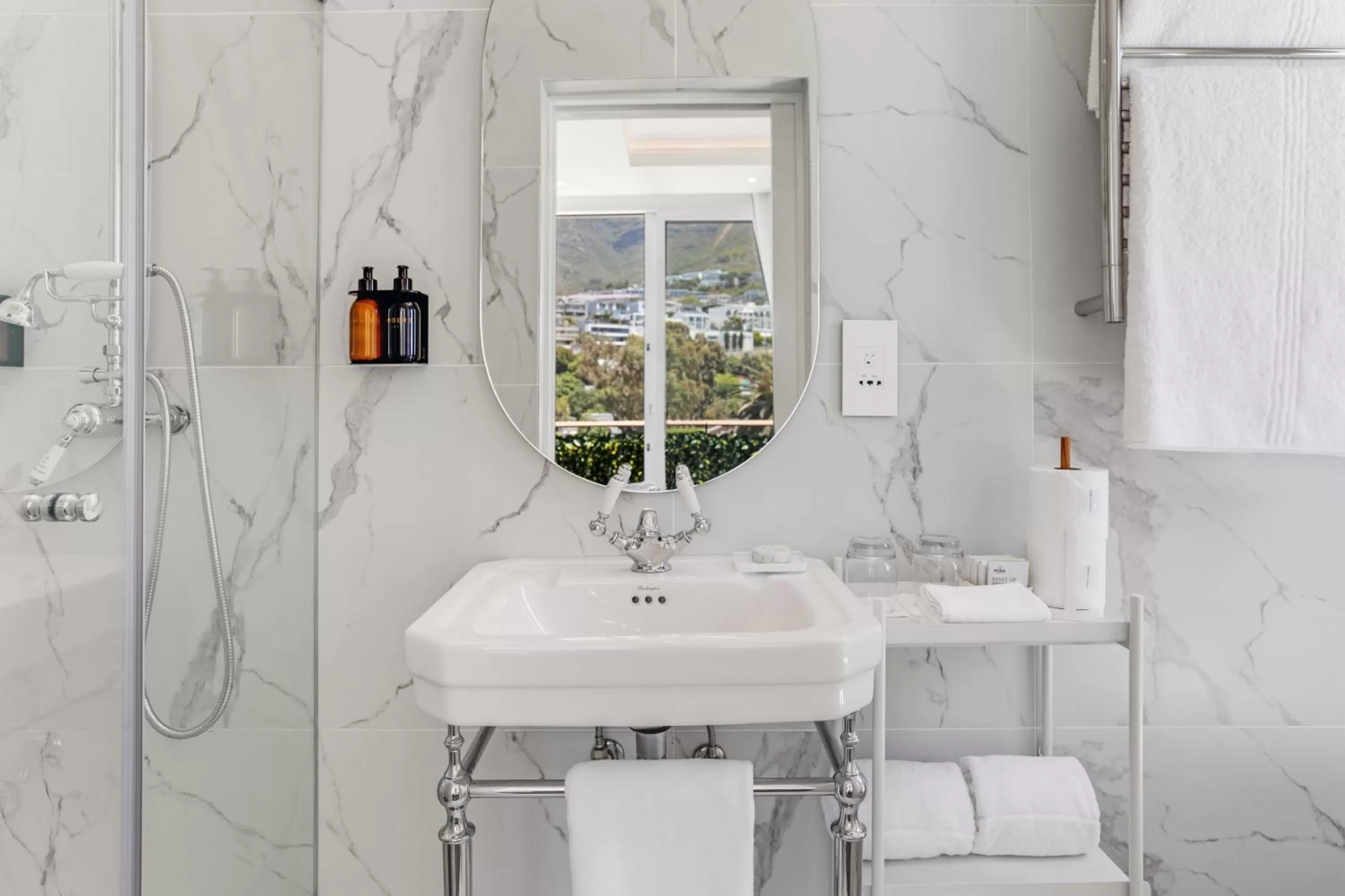 Bathroom in The Marly Boutique Hotel