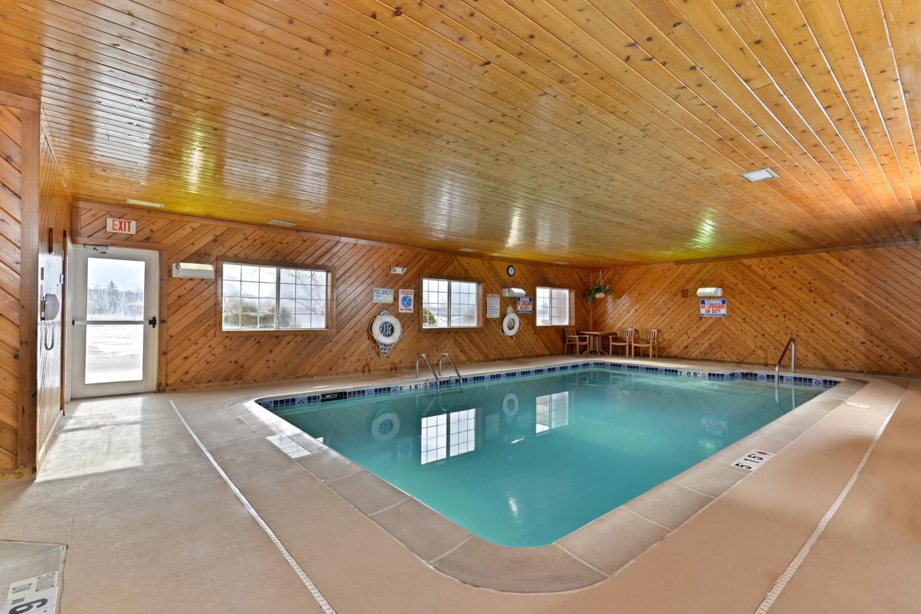 Swimming Pool in Holiday Inn Express Hotel & Suites Charlotte, an IHG Hotel