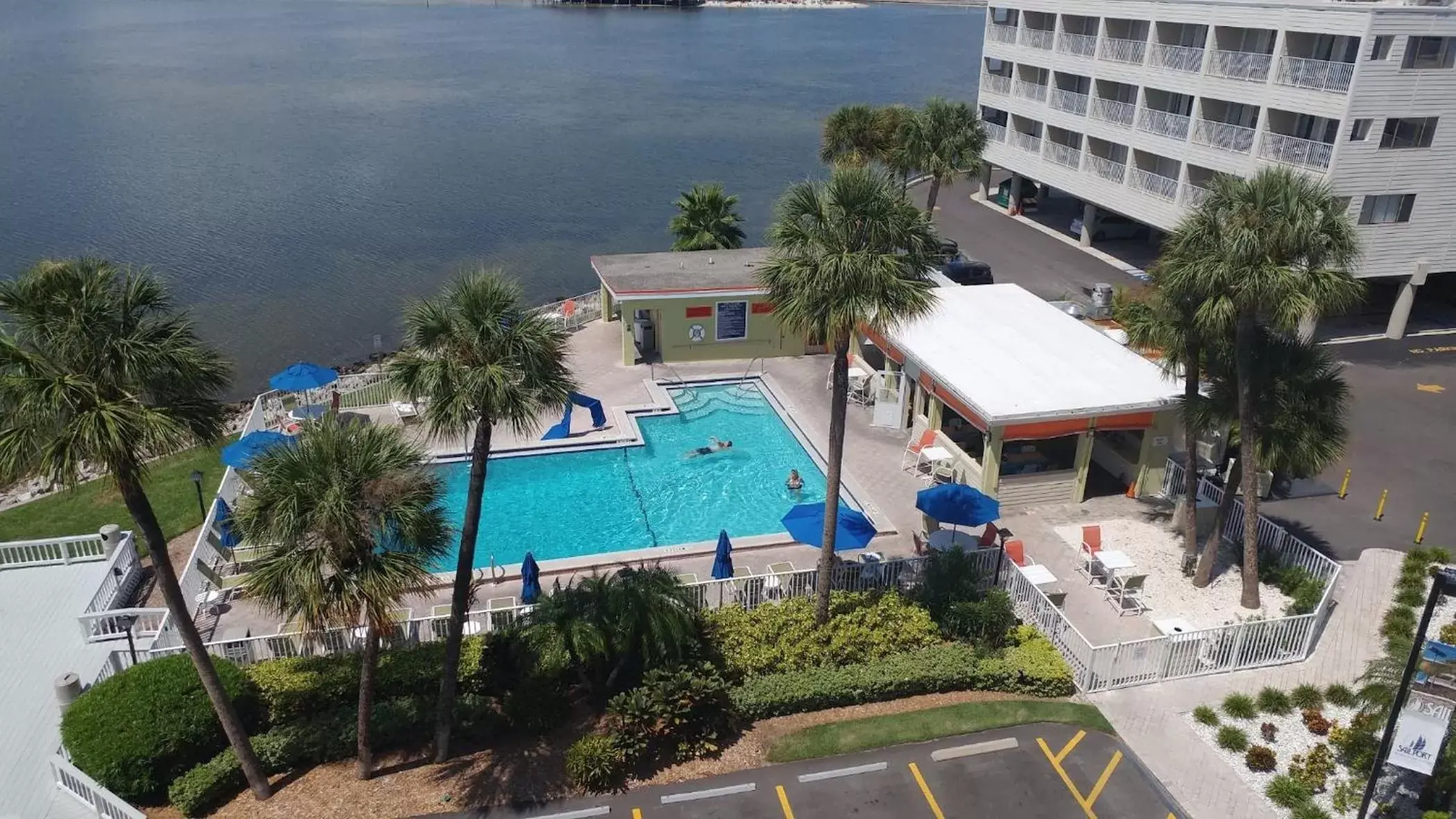 Pool View in 2 Bed Condo with Balcony Facing Pool and Sunsets!