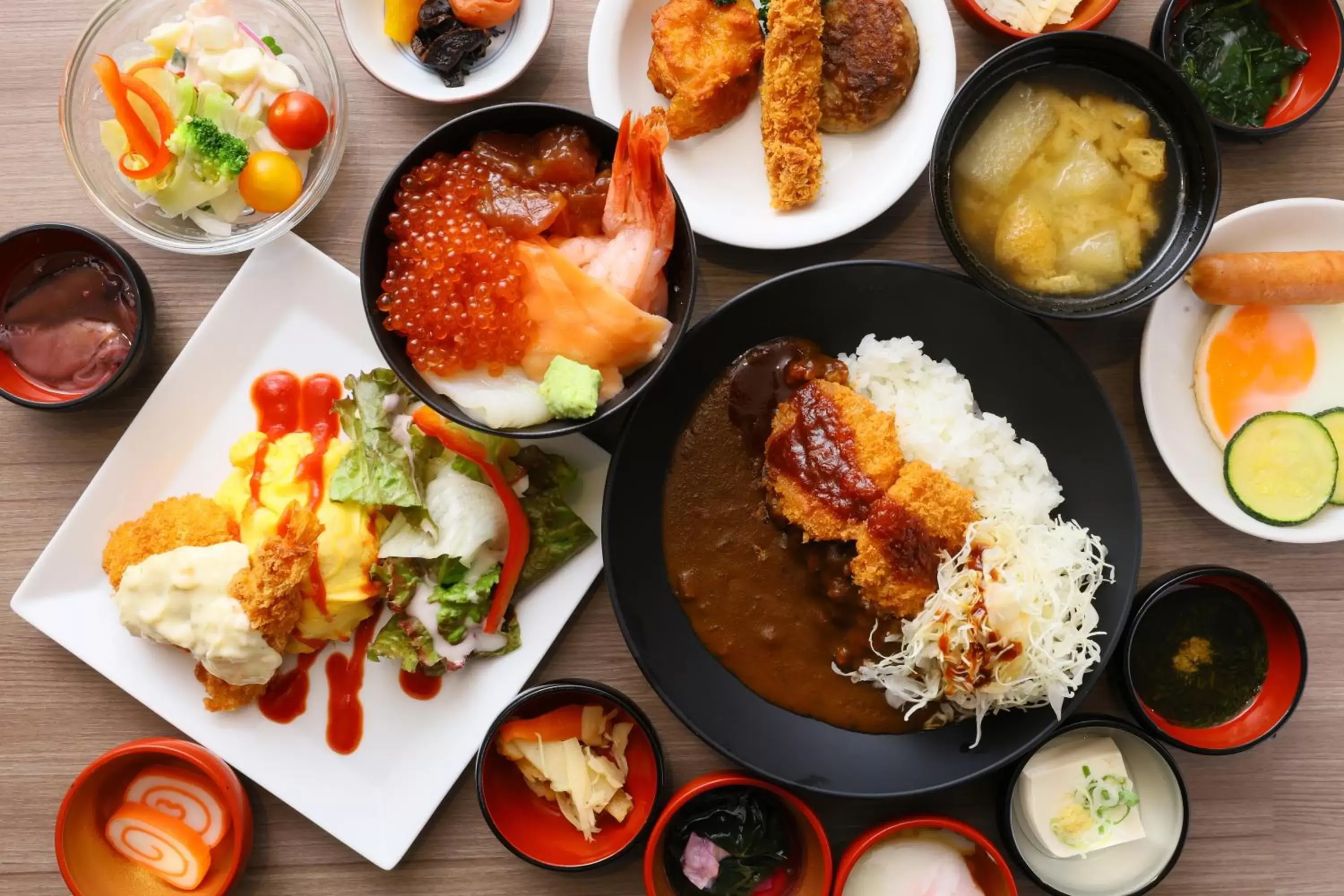 Breakfast in Dormy Inn Kanazawa Natural Hot Spring