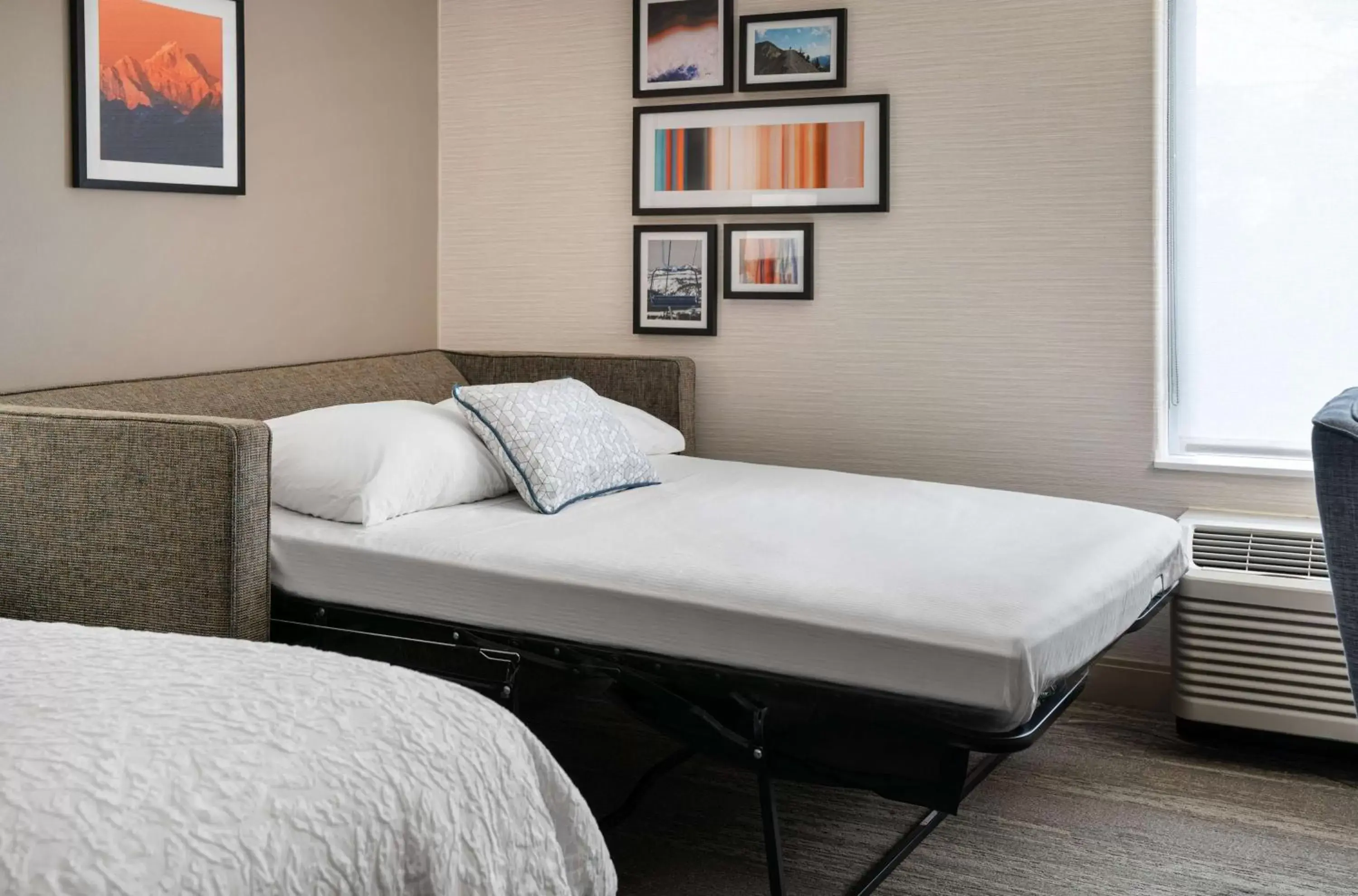 Bed in Hampton Inn Boulder/Louisville