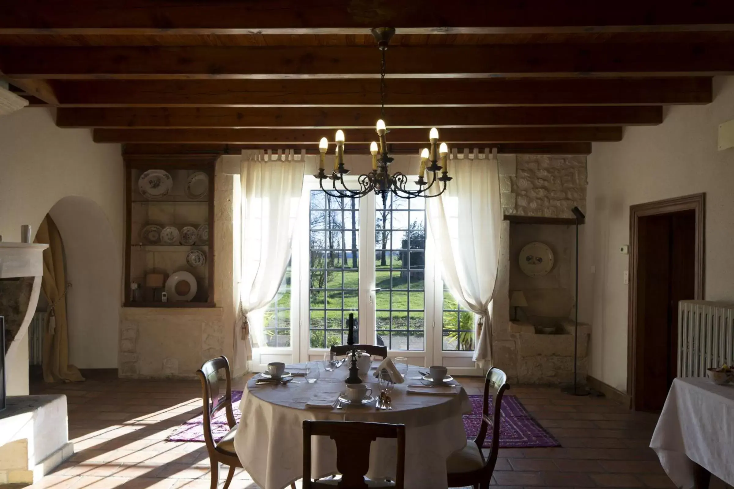 Italian breakfast, Dining Area in La Bribaudonnière