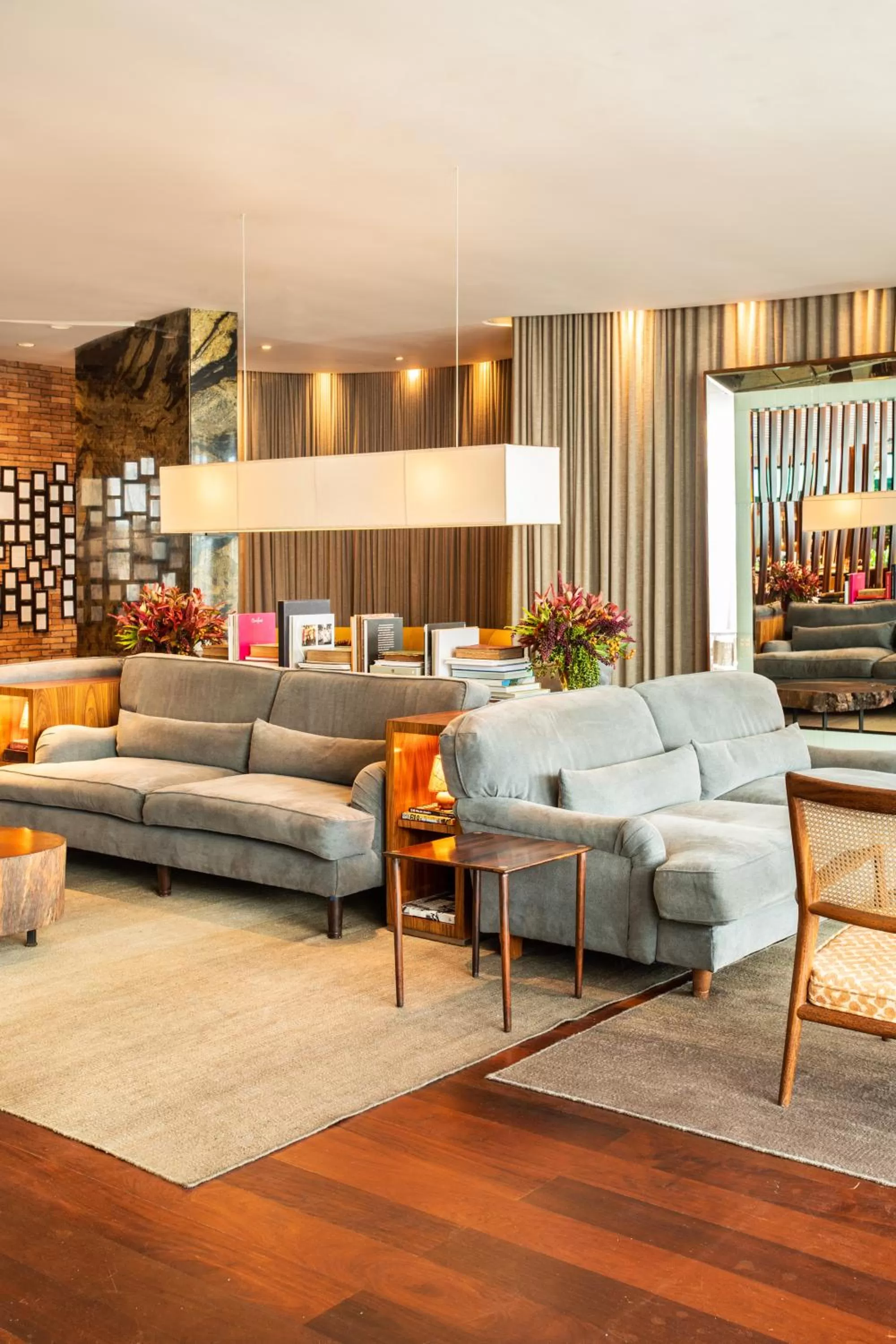 Seating area in Hotel Fasano Rio de Janeiro