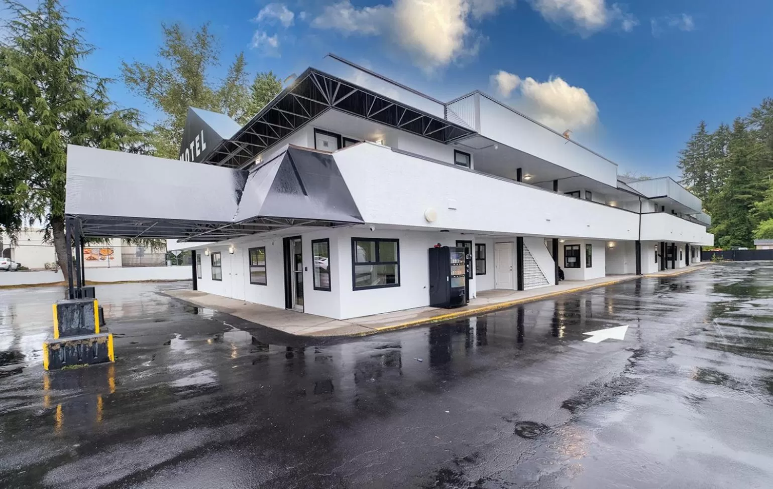 Winter in George Point Inn