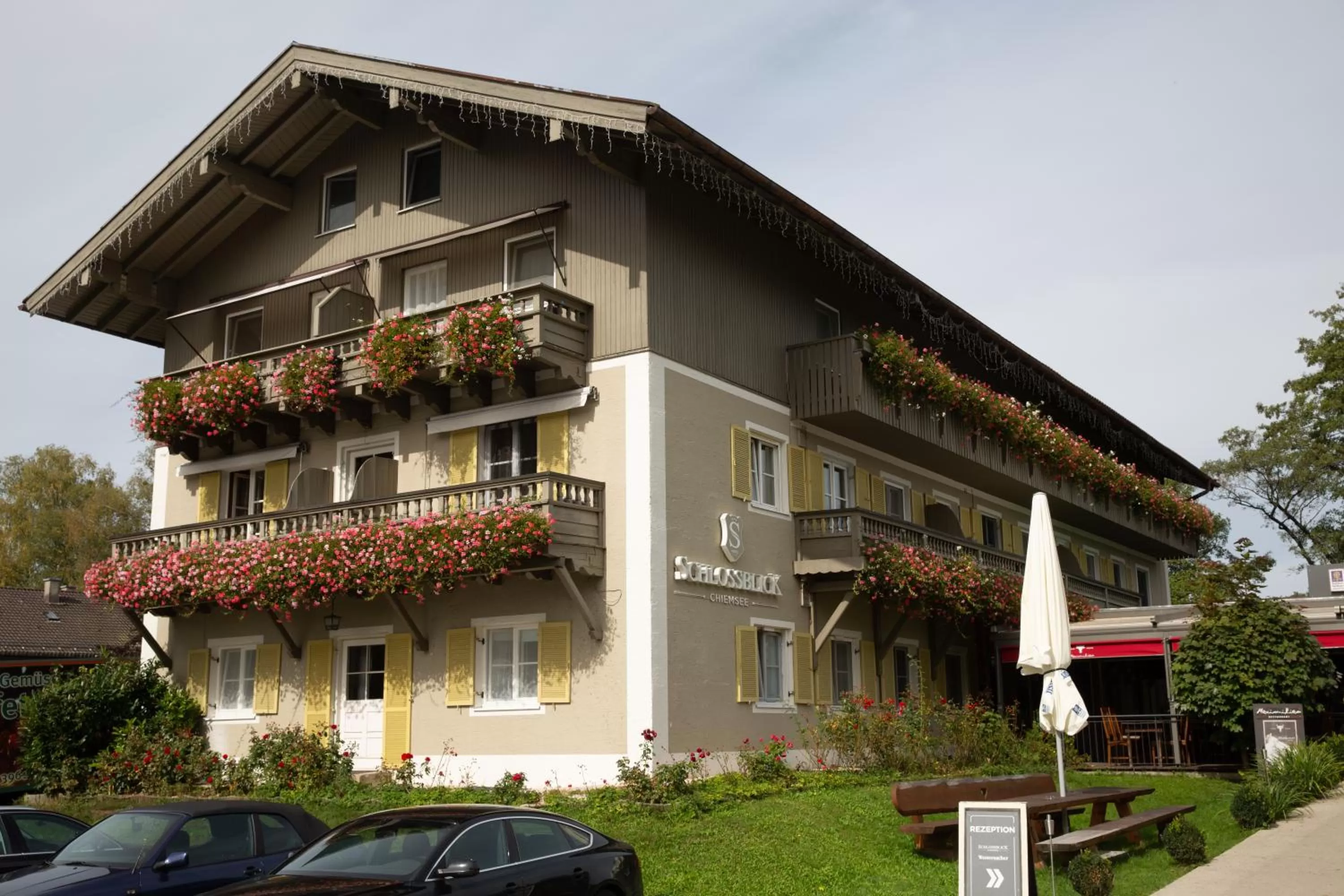 Property building in Hotel Schlossblick Chiemsee