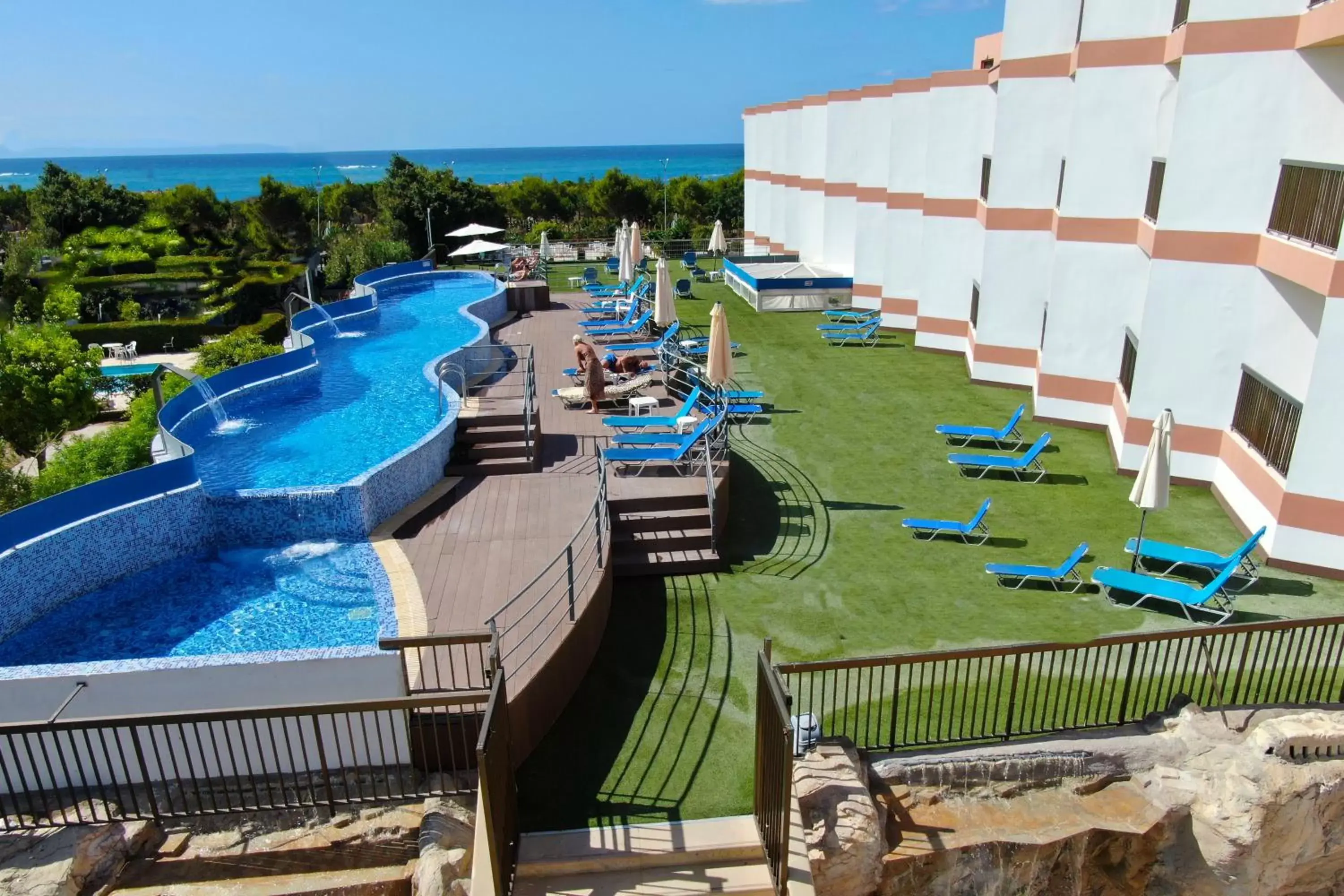 Swimming pool, Pool View in Avlida Hotel