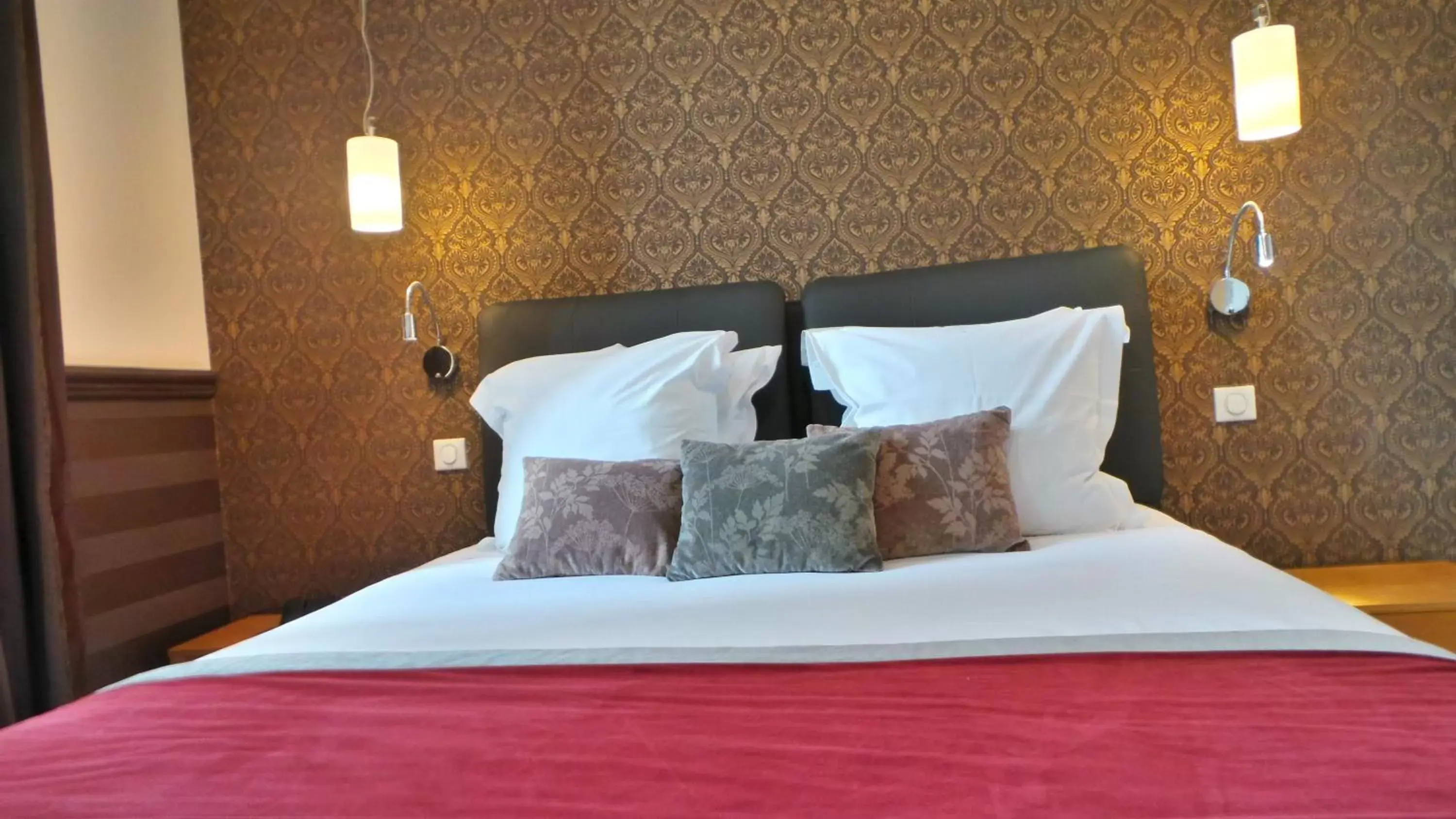 Bed in Hotel Relais Du Postillon