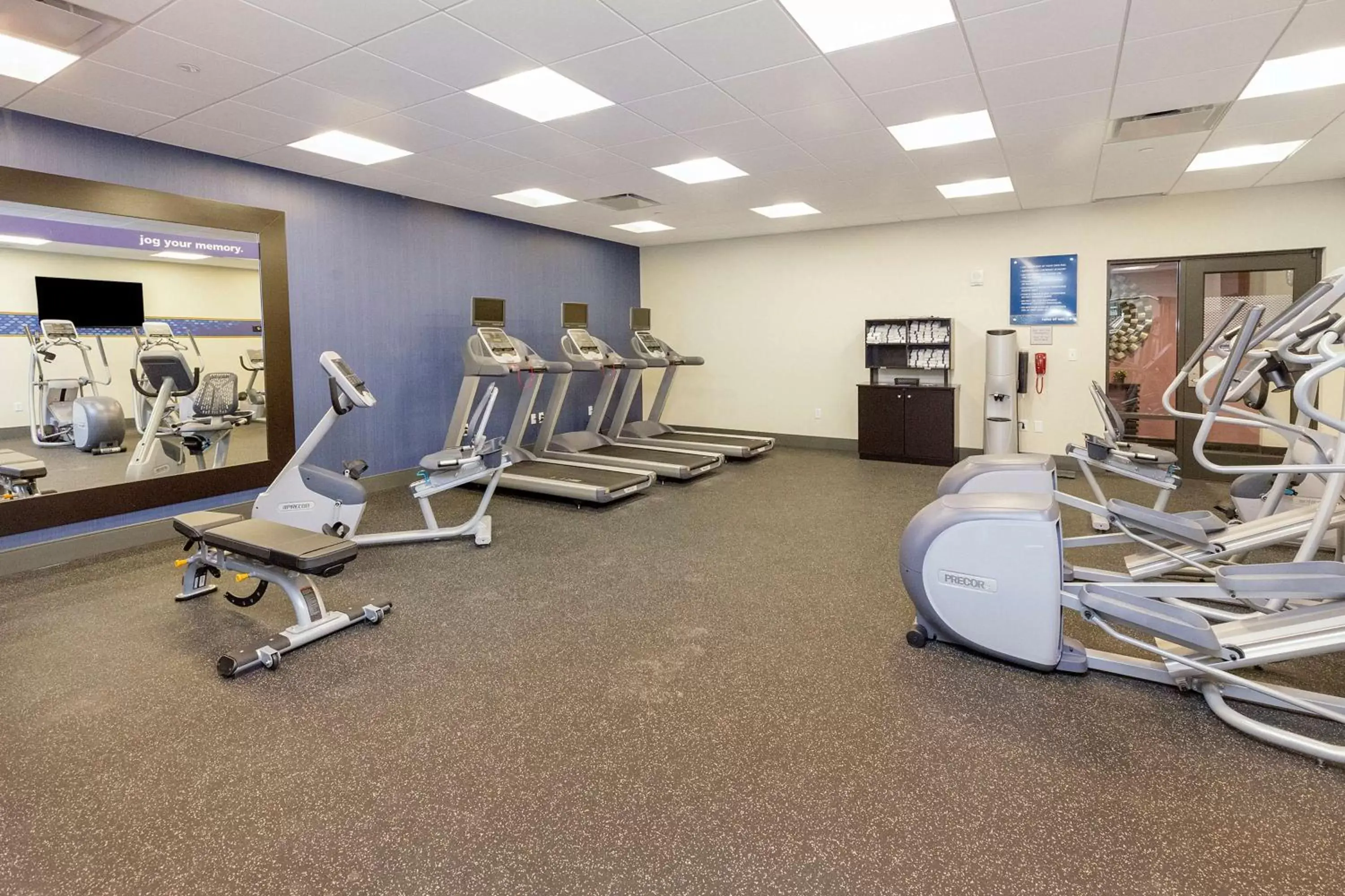 Fitness centre/facilities, Fitness Center/Facilities in Hampton Inn & Suites Morgantown / University Town Centre