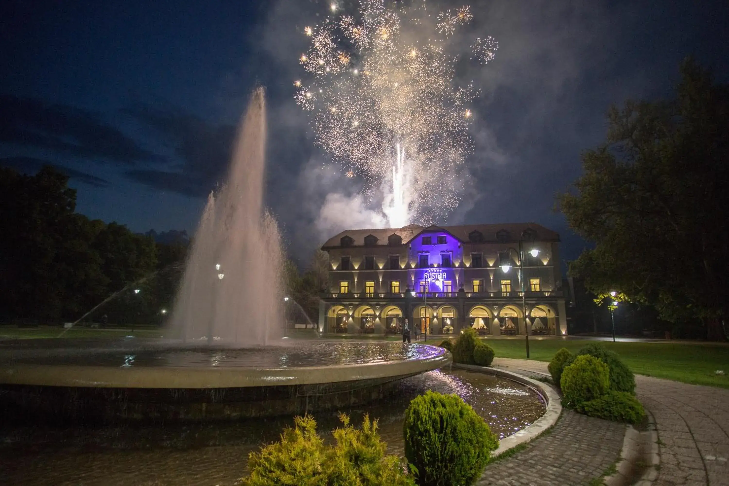 Property building in Hotel Austria & Bosna Property building in Hotel Austria & Bosna