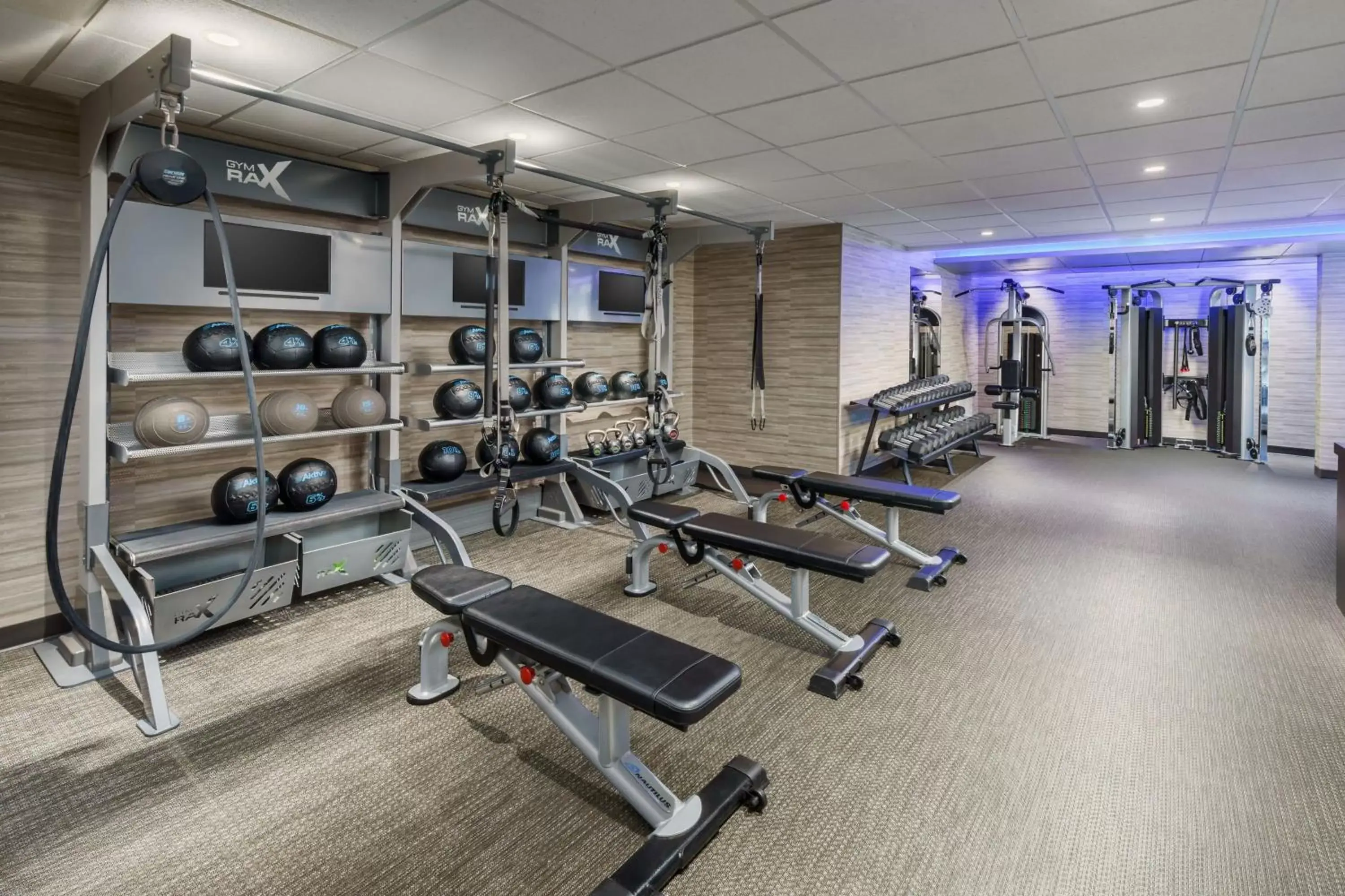 Fitness centre/facilities, Fitness Center/Facilities in Courtyard by Marriott Roseville