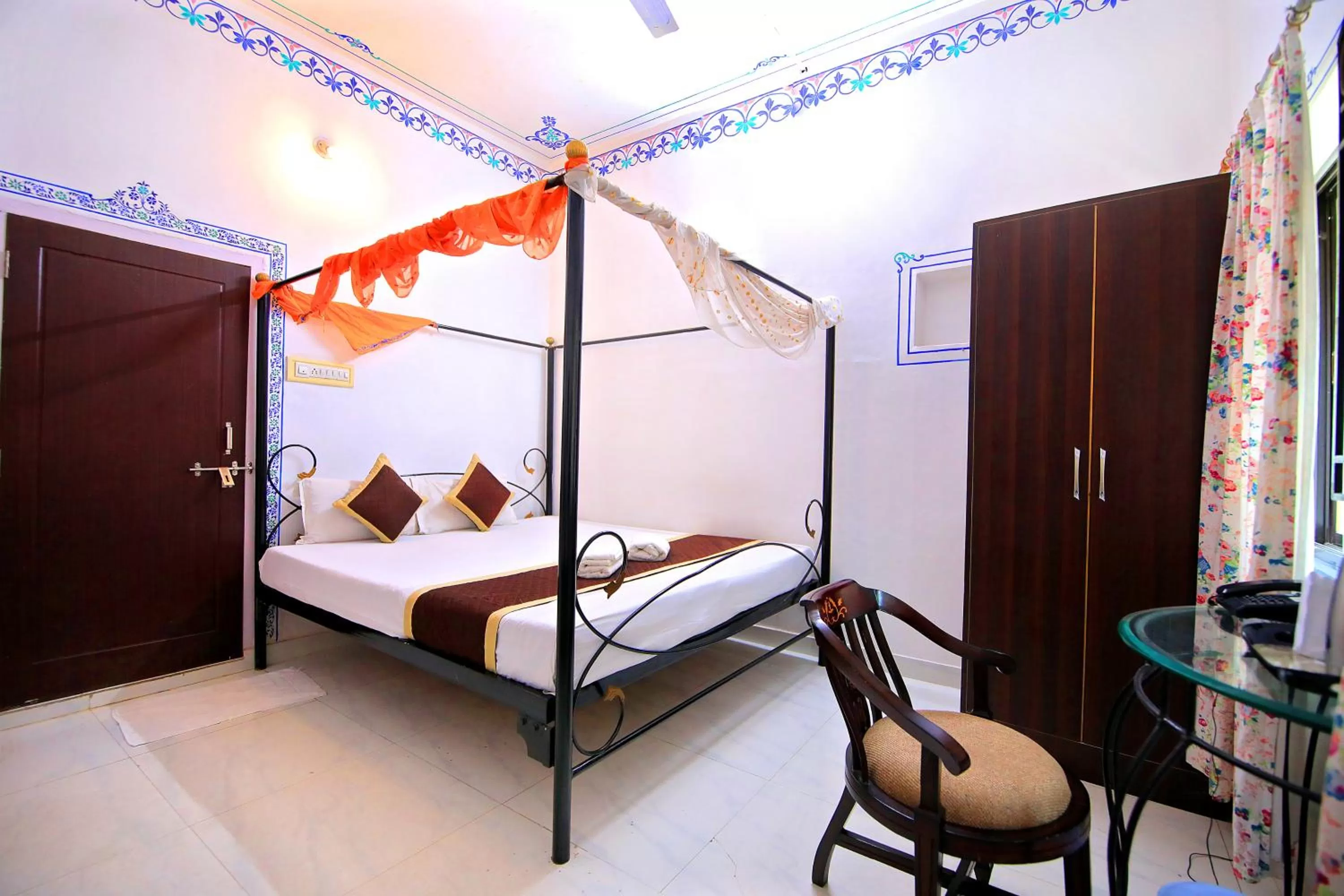 Triple Room with Lake View in Storica Stays Panorama Haveli Udaipur