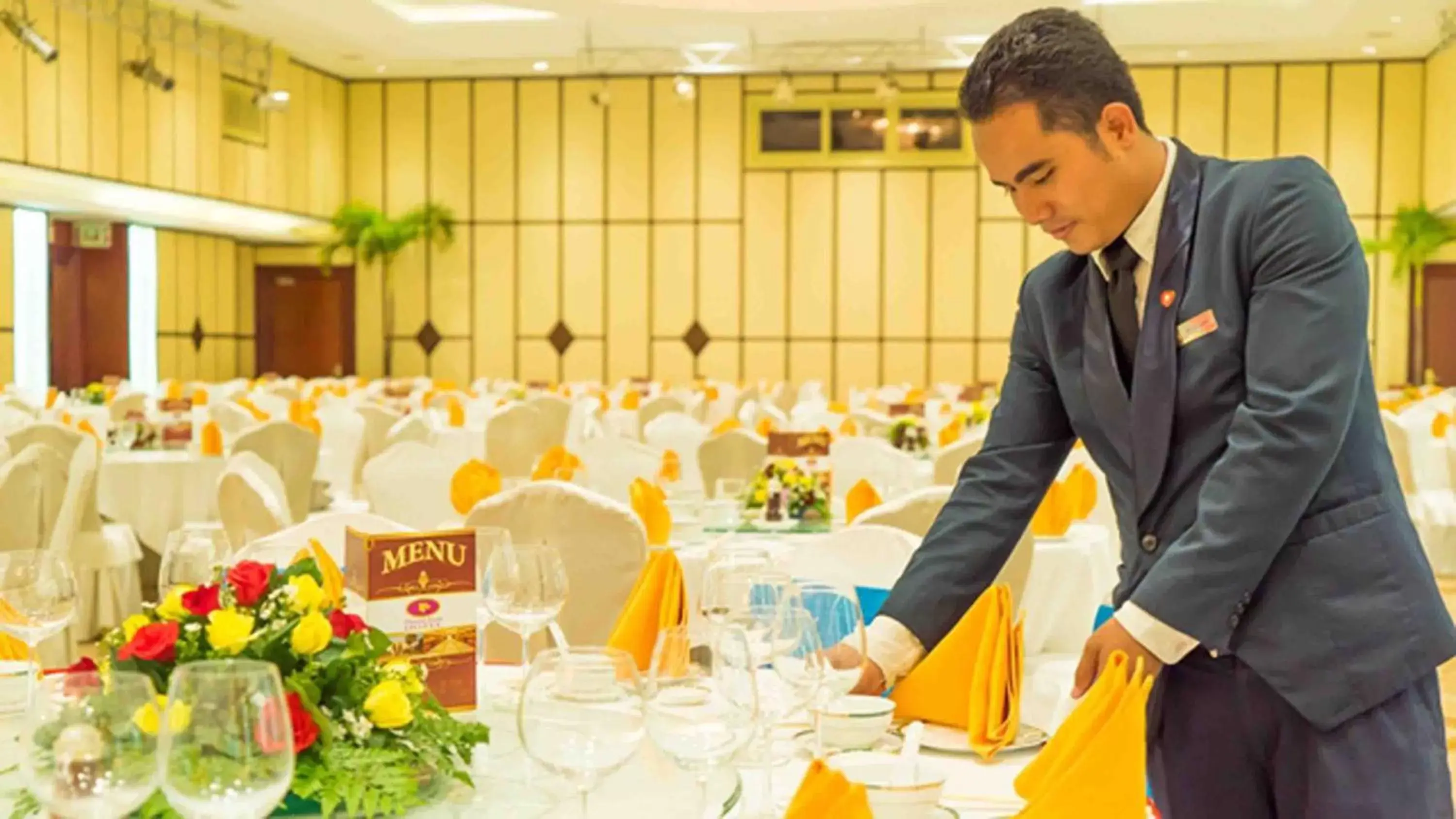 Staff in Phnom Penh Hotel