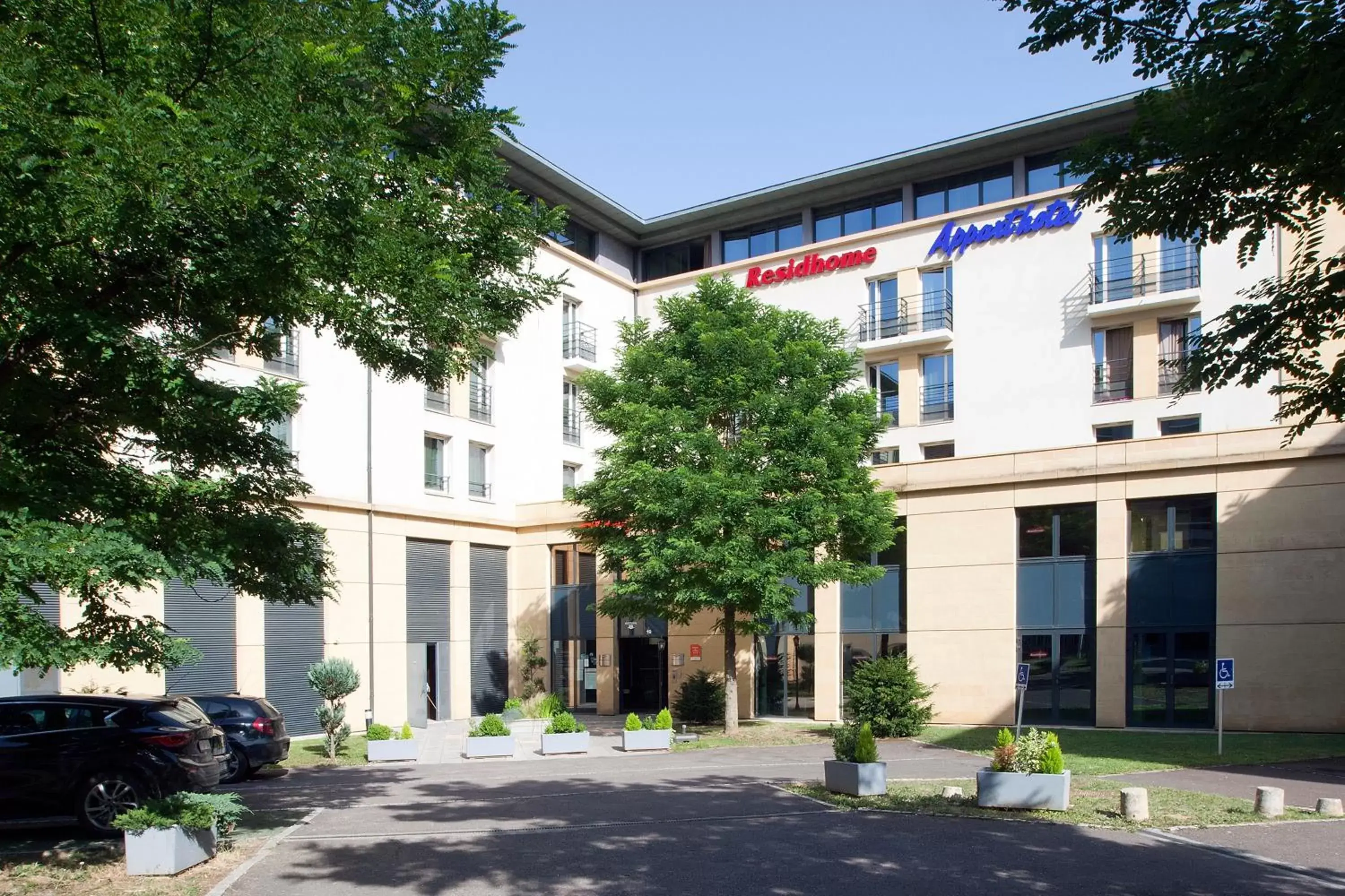 Bird's eye view, Property Building in Residhome Metz Lorraine