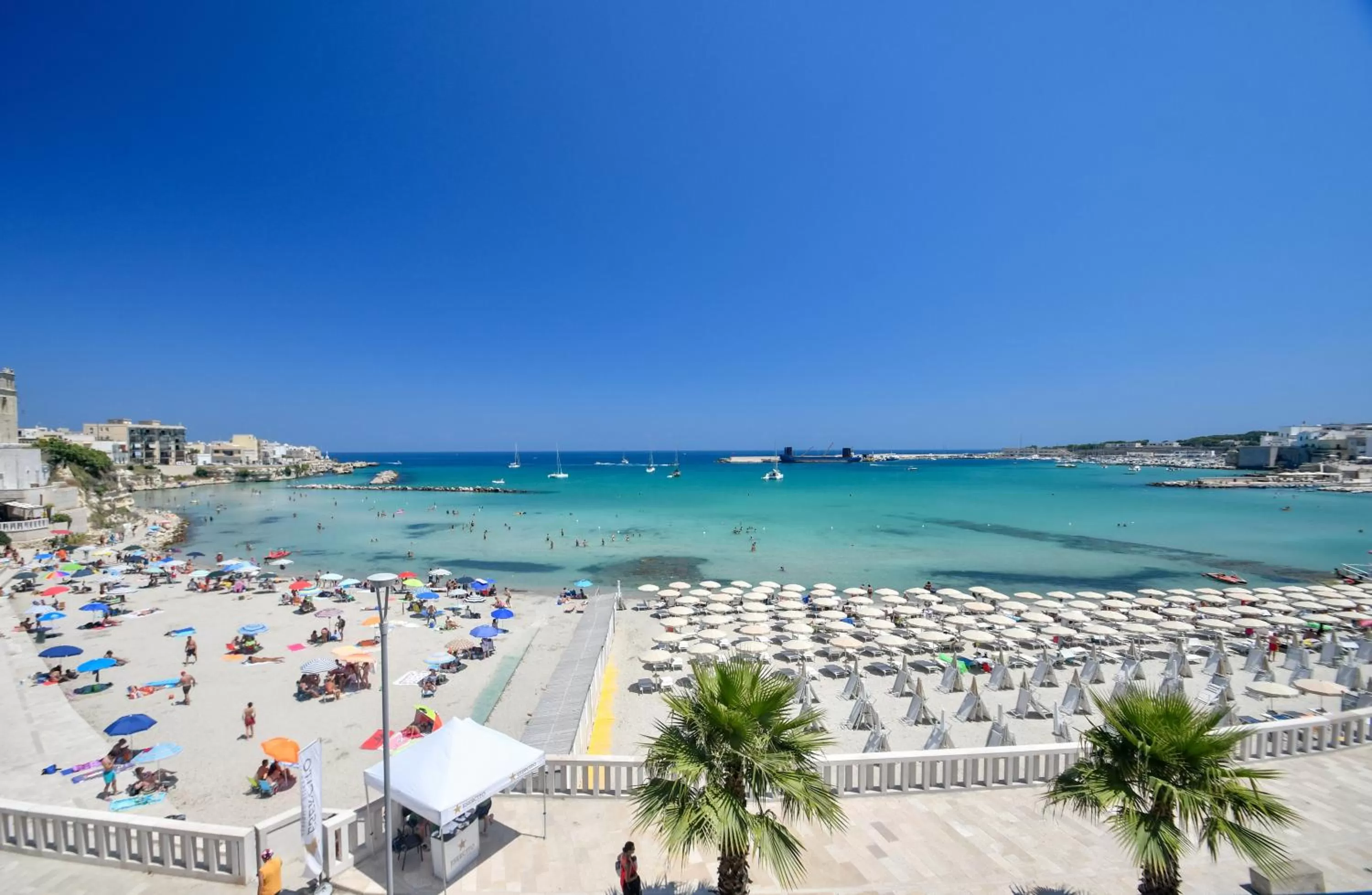Balcony/Terrace, Beach in B&b Lungomare Otranto