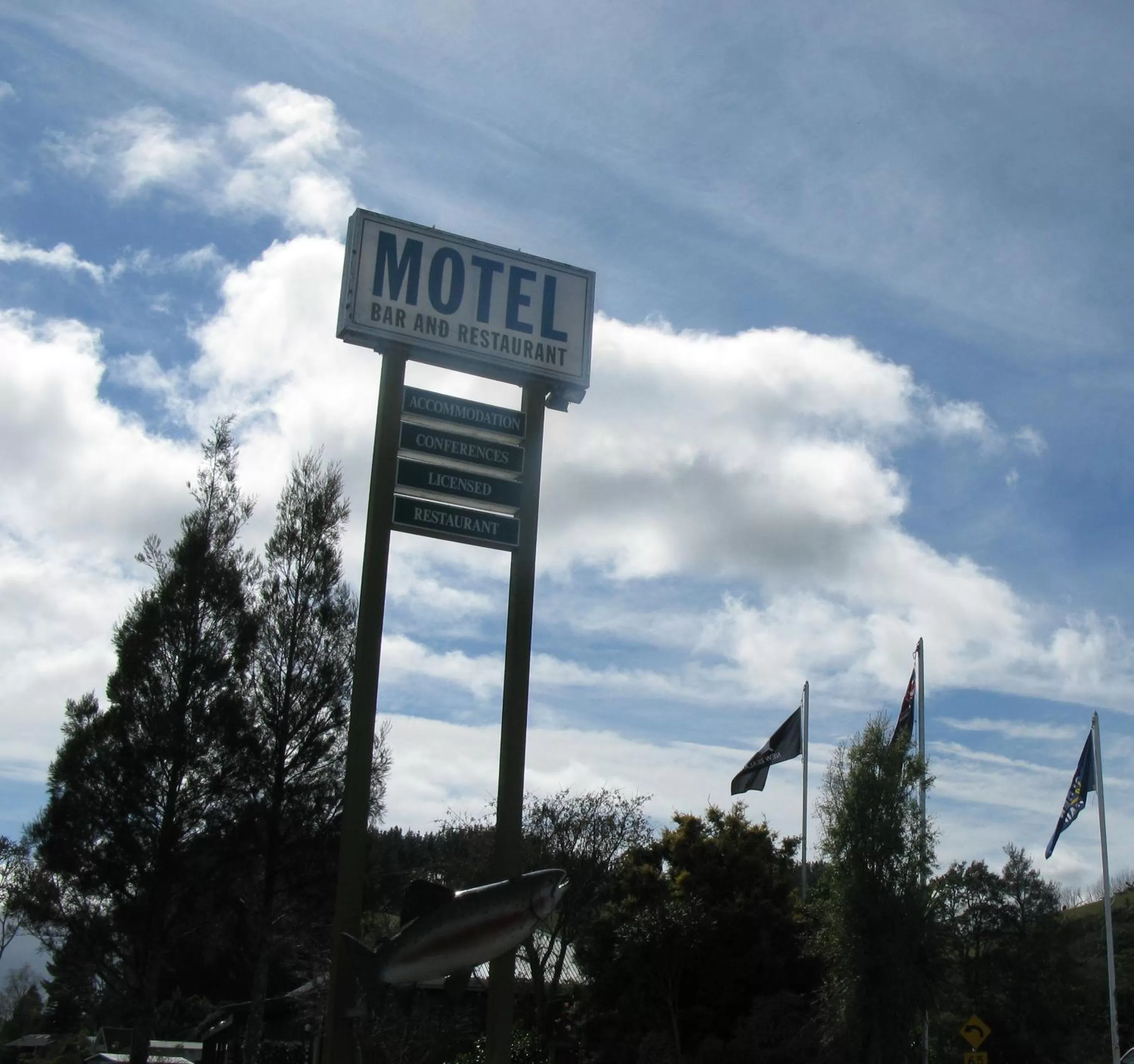 Facade/entrance in Turangi Bridge Motel