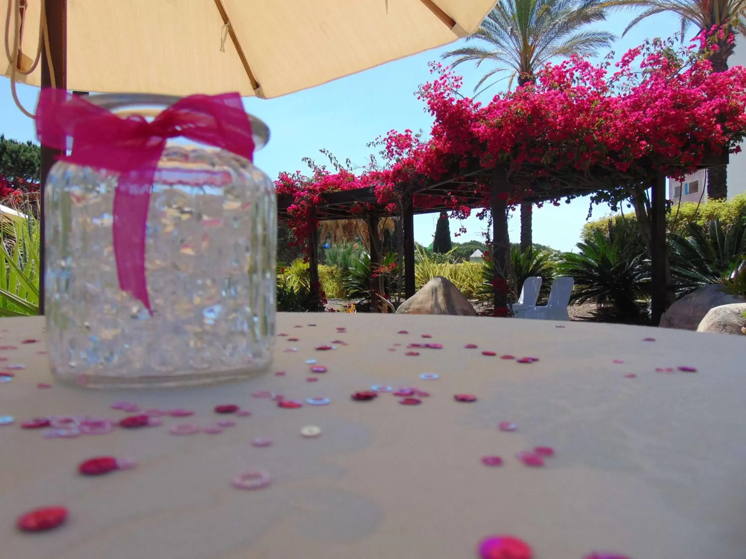 Inner courtyard view in Hilton Vilamoura