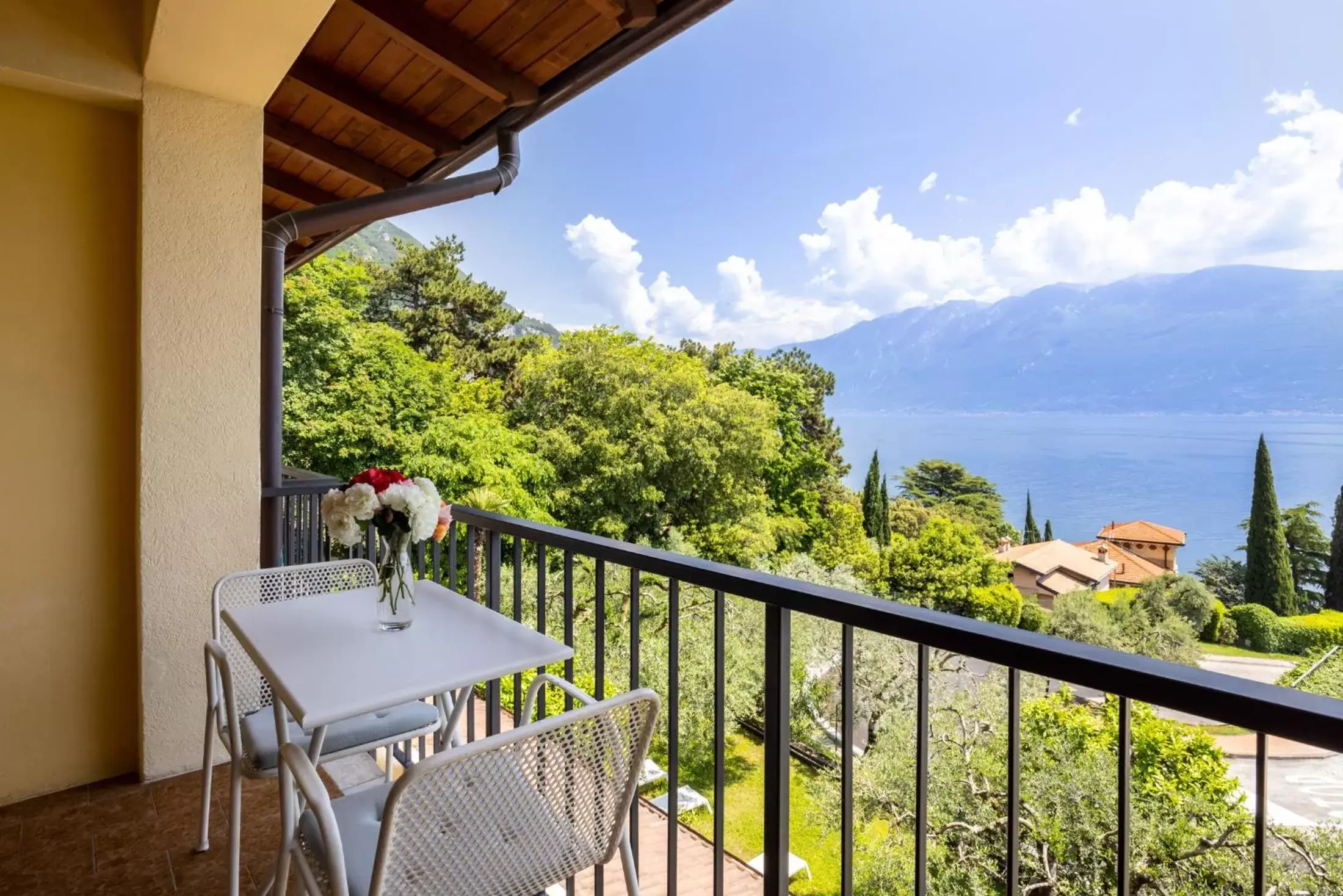 Natural landscape, Balcony/Terrace in Hotel Meandro