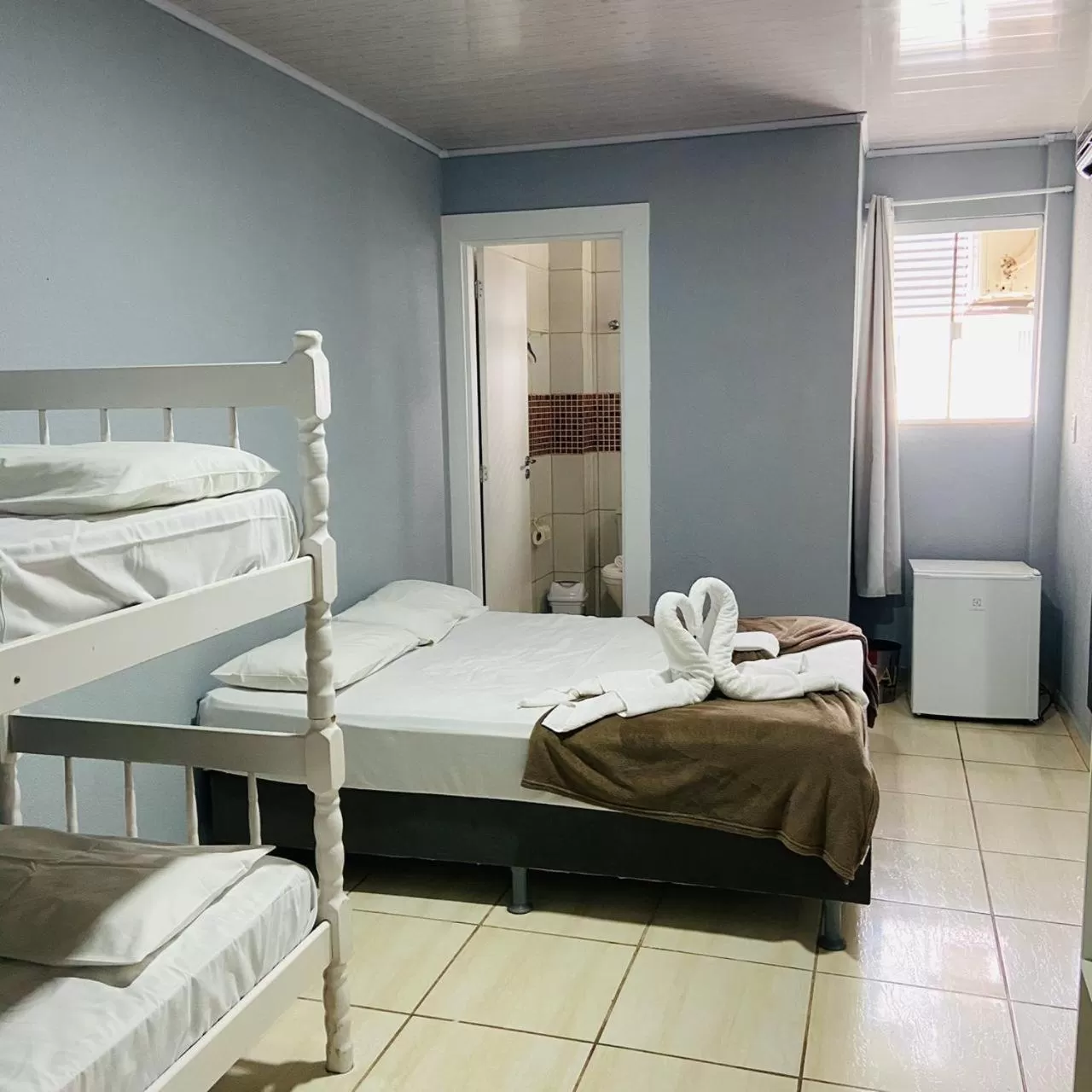 Bed in Pousada Caminho Dos Sonhos