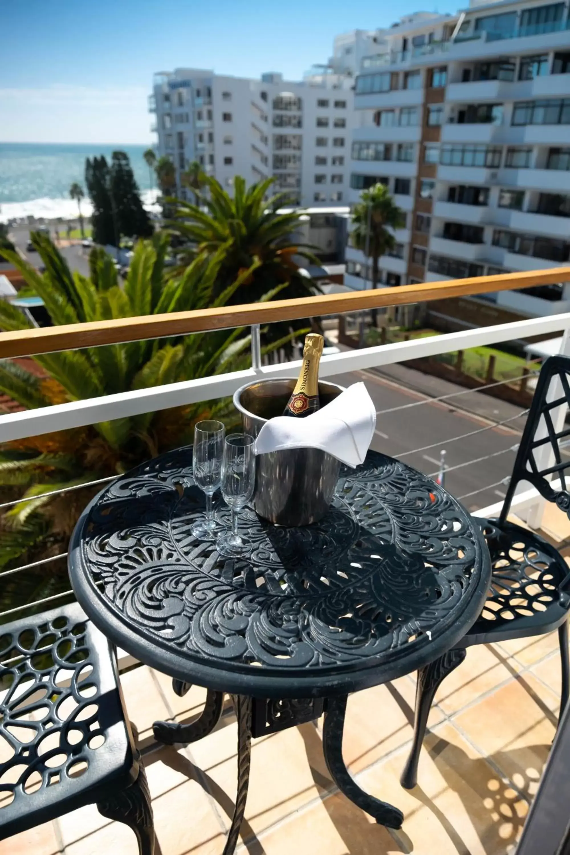 Sea view, Balcony/Terrace in The Bantry Bay Aparthotel by Totalstay