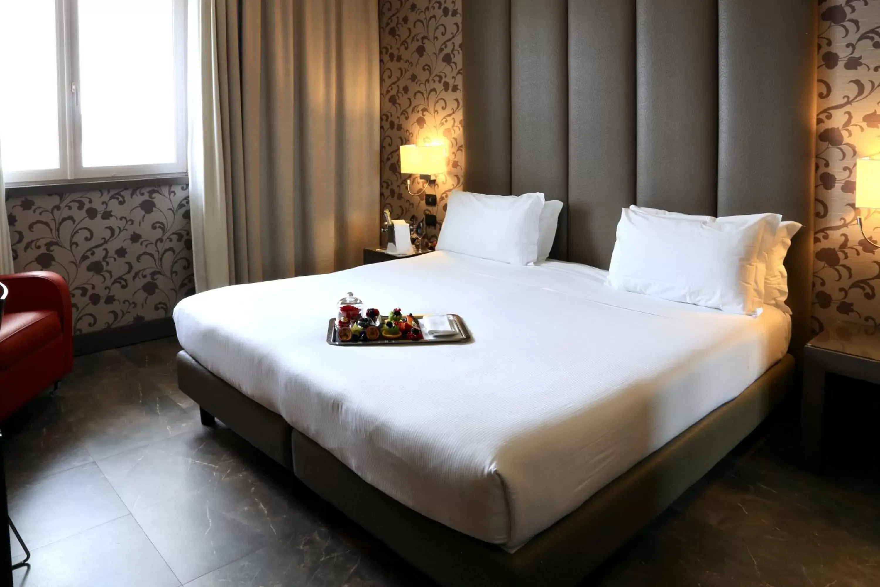 Bedroom, Bed in Klima Hotel Milano Fiere