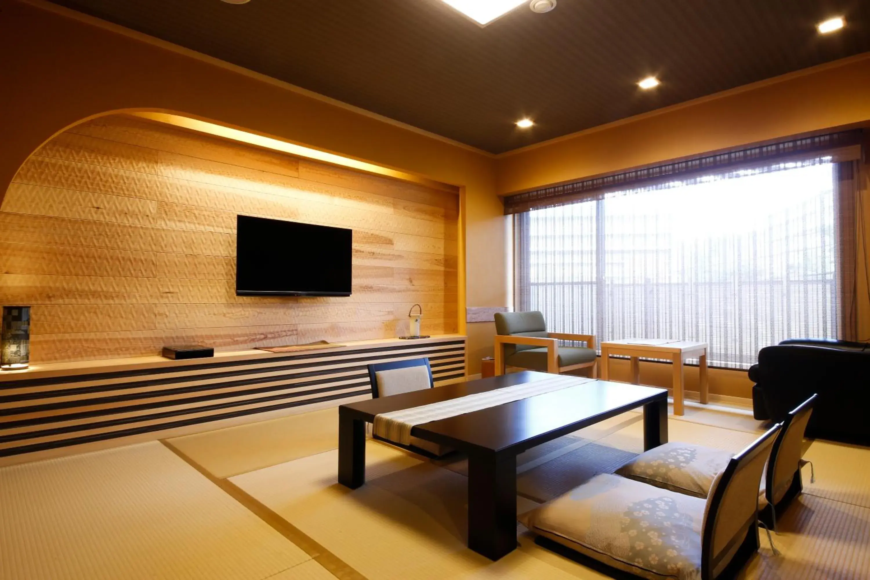 Photo of the whole room, TV/Entertainment Center in Arima Hot spring Ryokan Hanamusubi