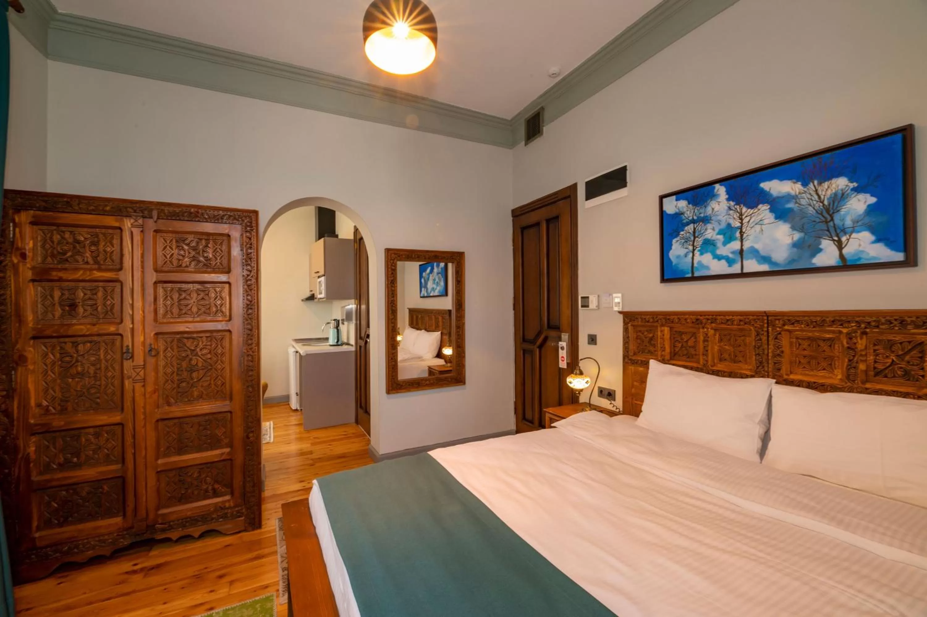 Bedroom, Bed in O'Pera Okanlı Suites