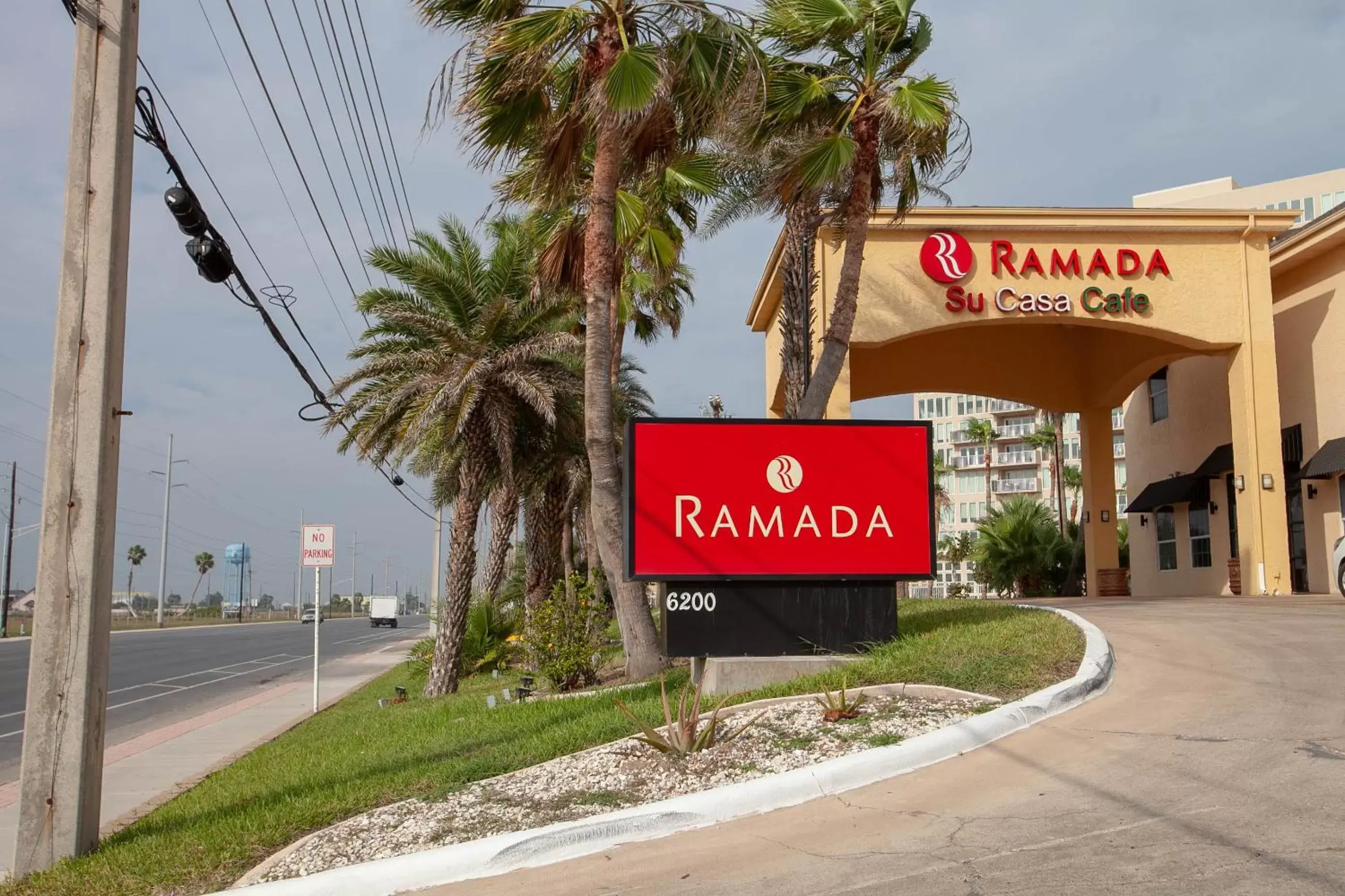 Property Logo/Sign in Ramada by Wyndham & Suites South Padre Island