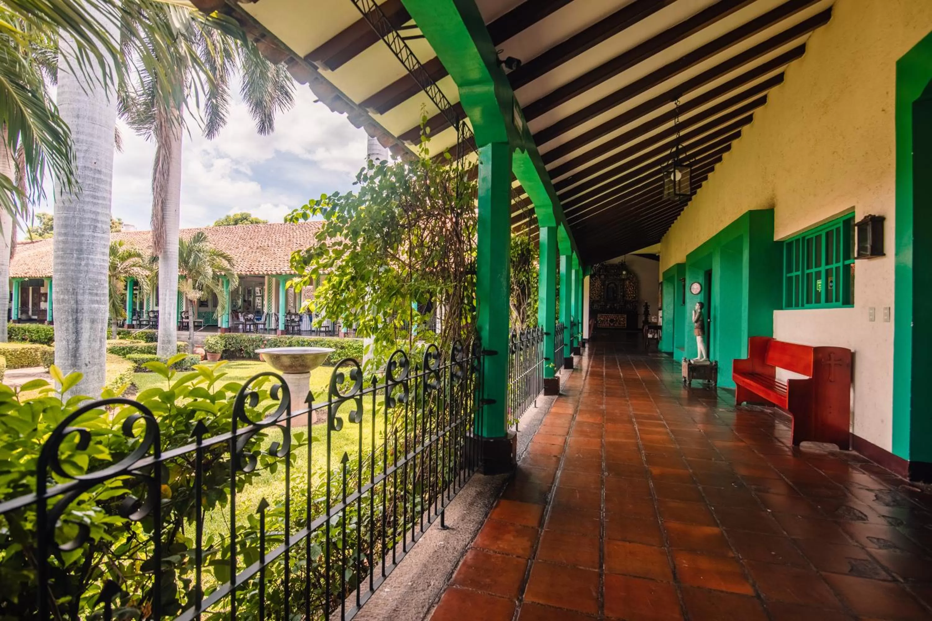 Balcony/Terrace in Hotel El Convento Leon Nicaragua