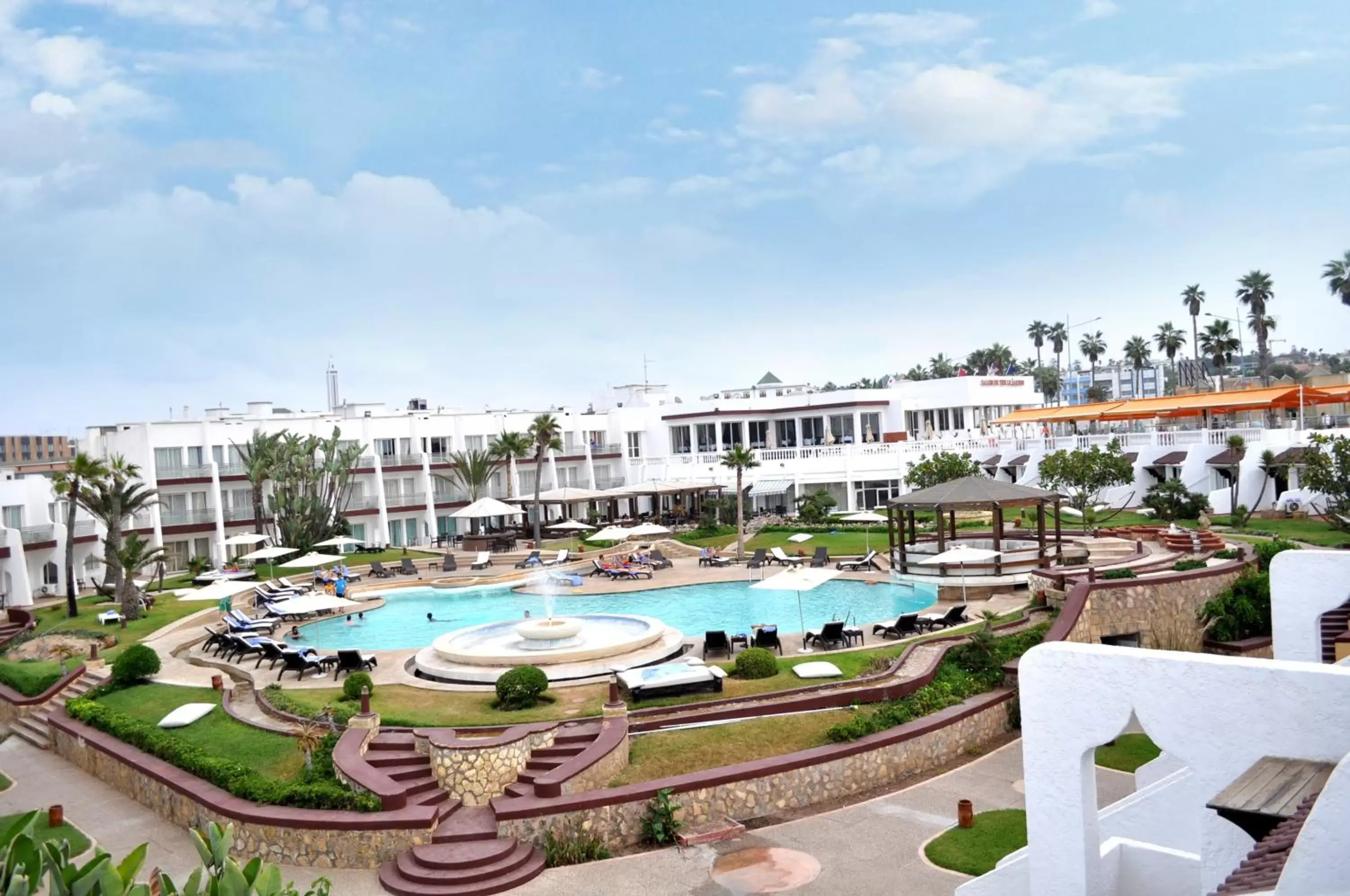 Facade/entrance, Pool View in Casablanca Le Lido Thalasso & Spa (ex Riad Salam)