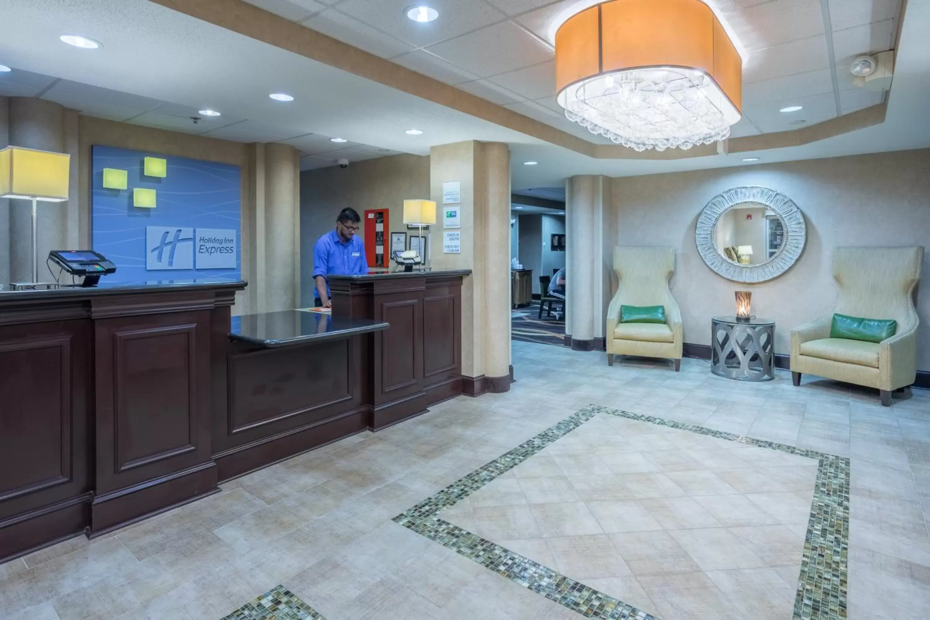 Lobby or reception in Holiday Inn Express Hanover by IHG Lobby or reception in Holiday Inn Express Hanover by IHG