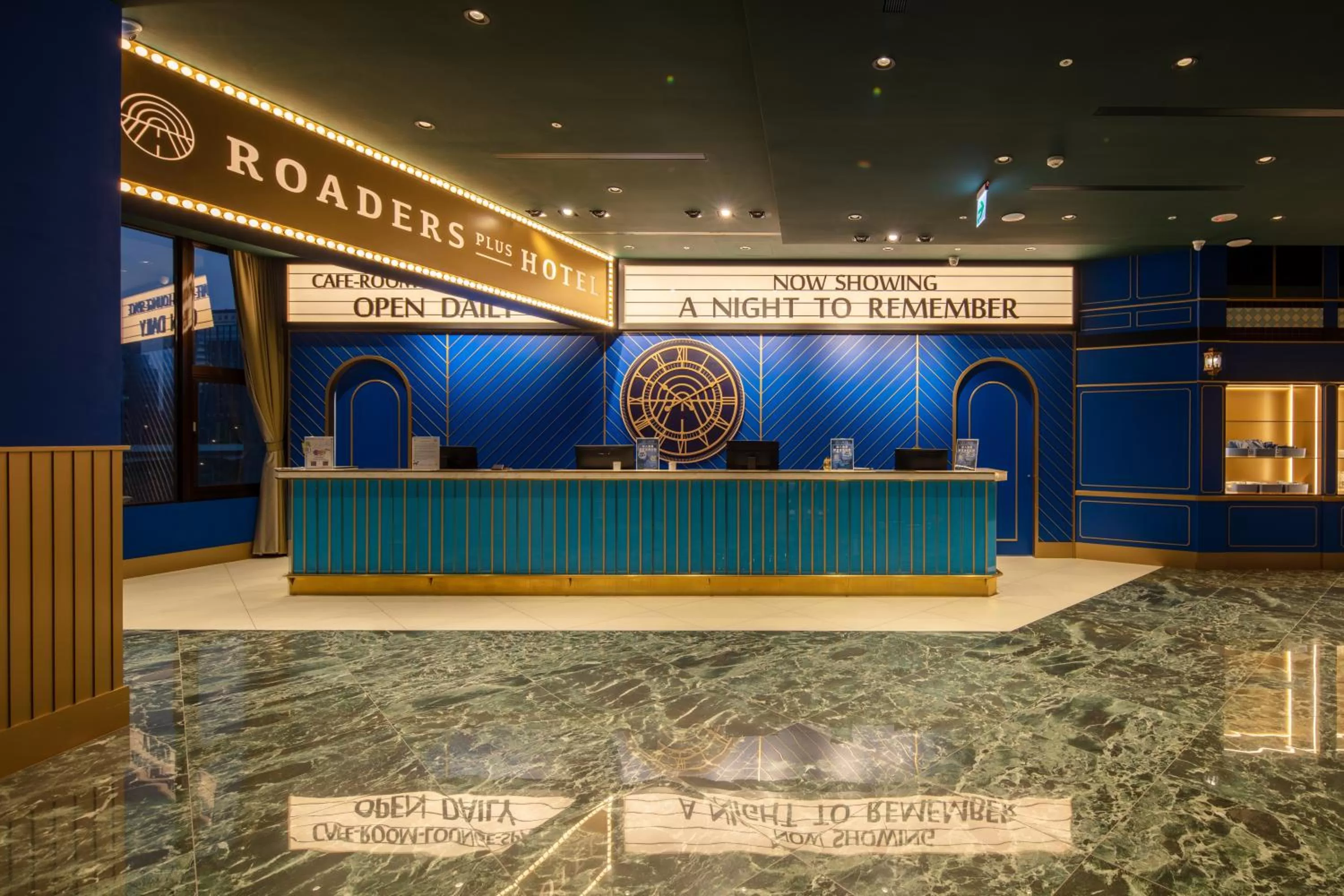 Decorative detail in Roaders Plus Hotel - Taipei Station