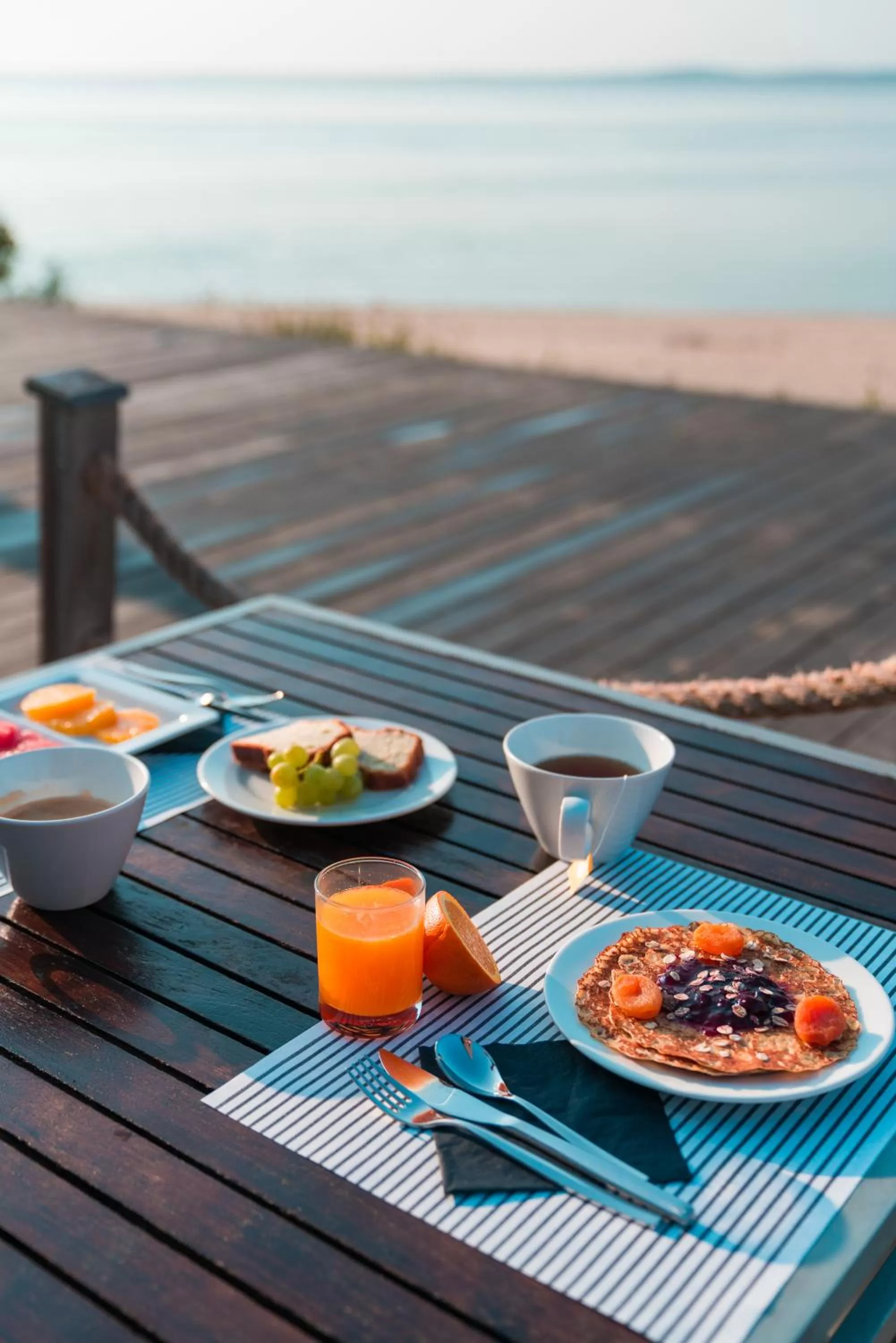 Breakfast in Novotel Thalassa Ile d'Oléron