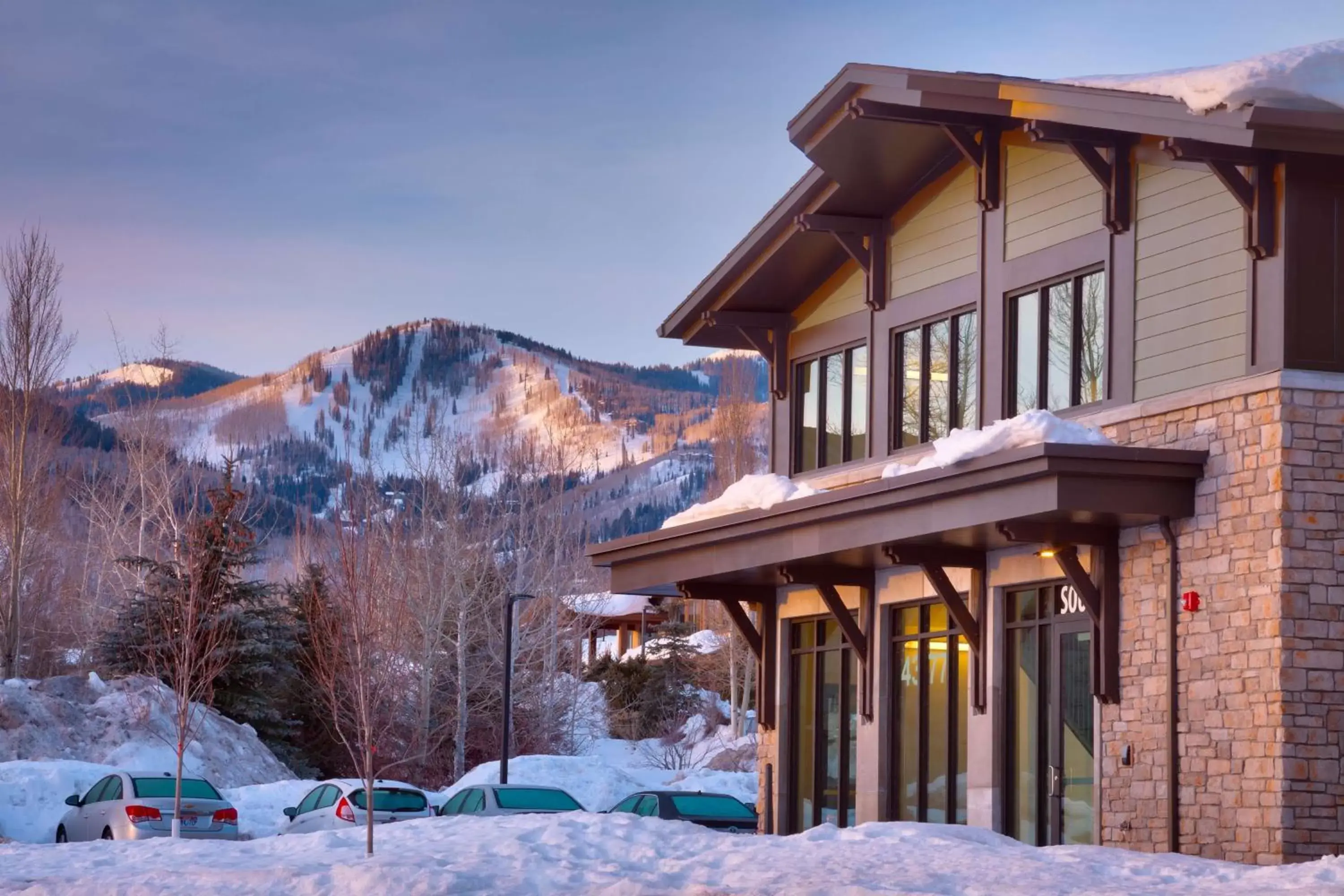 Property building, Winter in Hyatt Place Park City