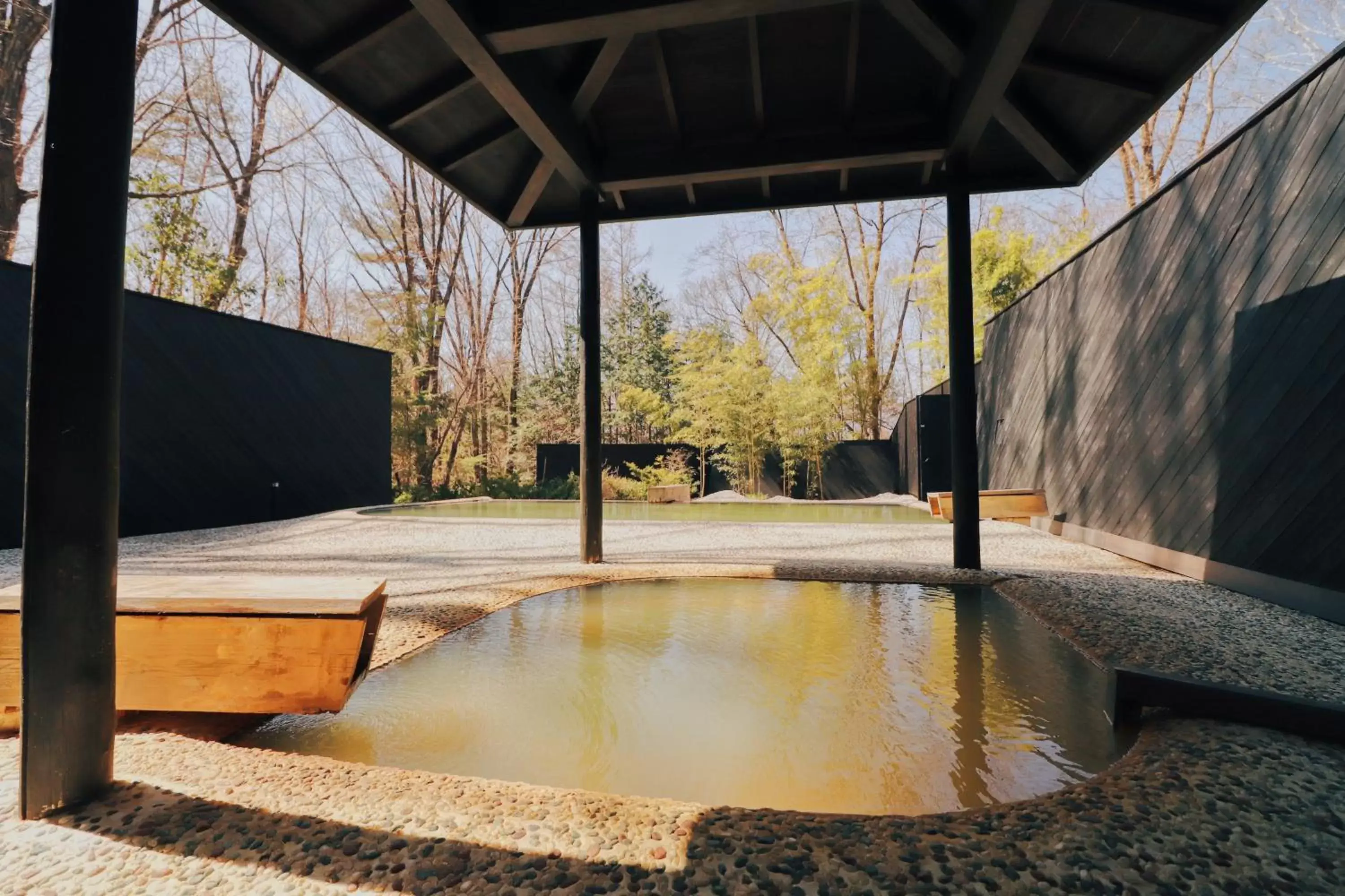 Open Air Bath in HOTEL KEYFOREST HOKUTO