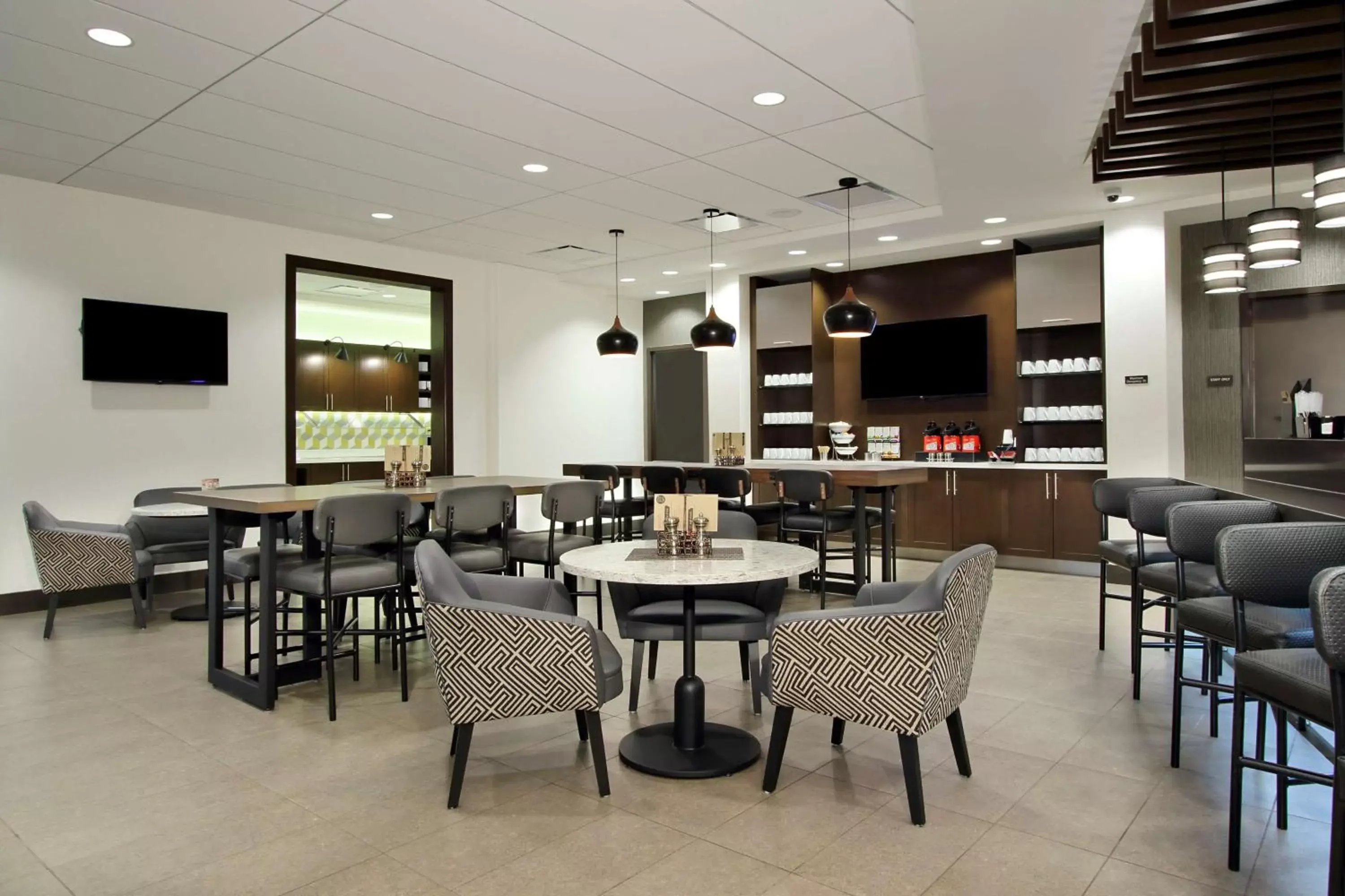 Lobby or reception, Restaurant/Places to Eat in Hyatt Place Houston NW Vintage Park
