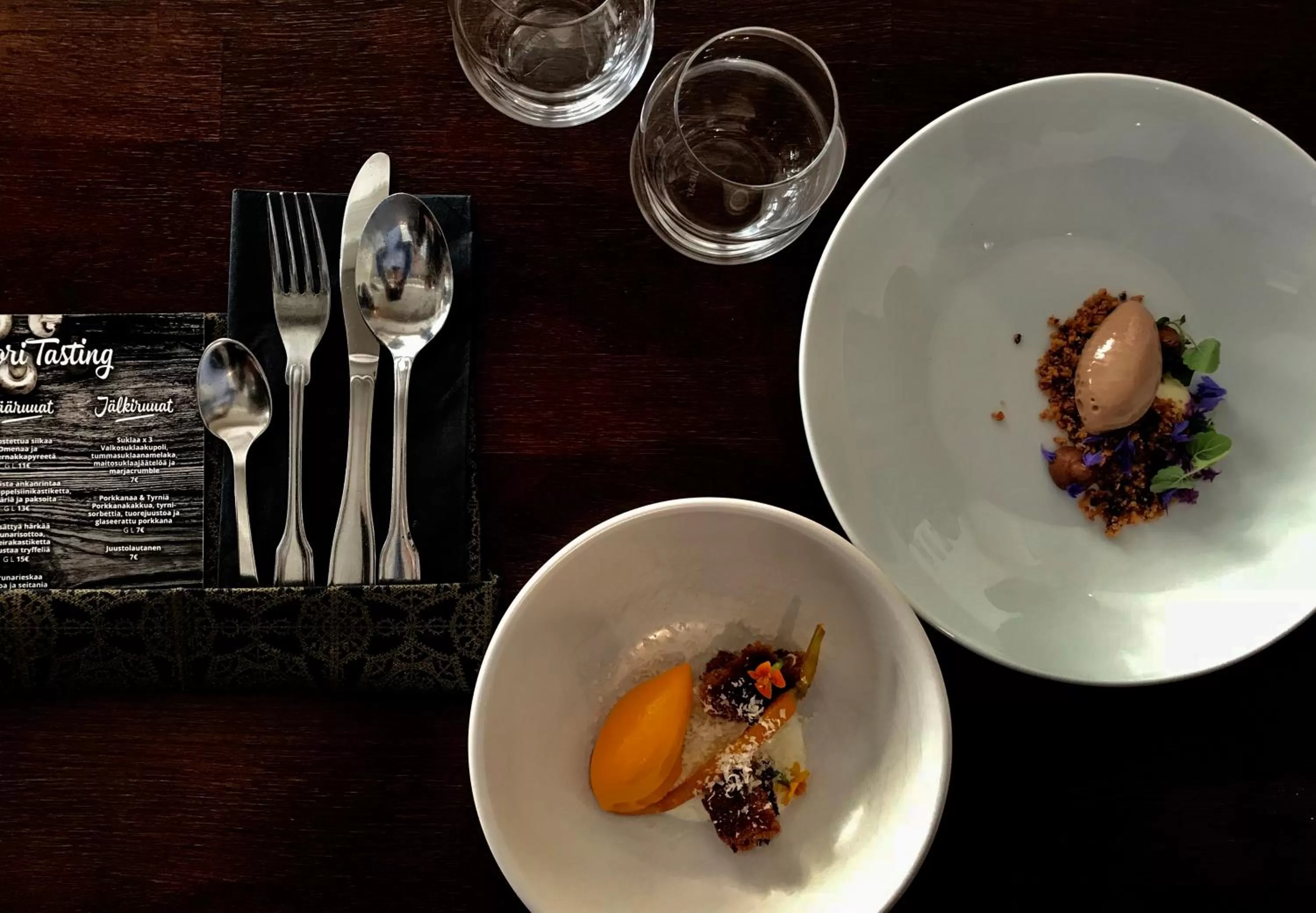 Food close-up in Hotel Vanha Rauma