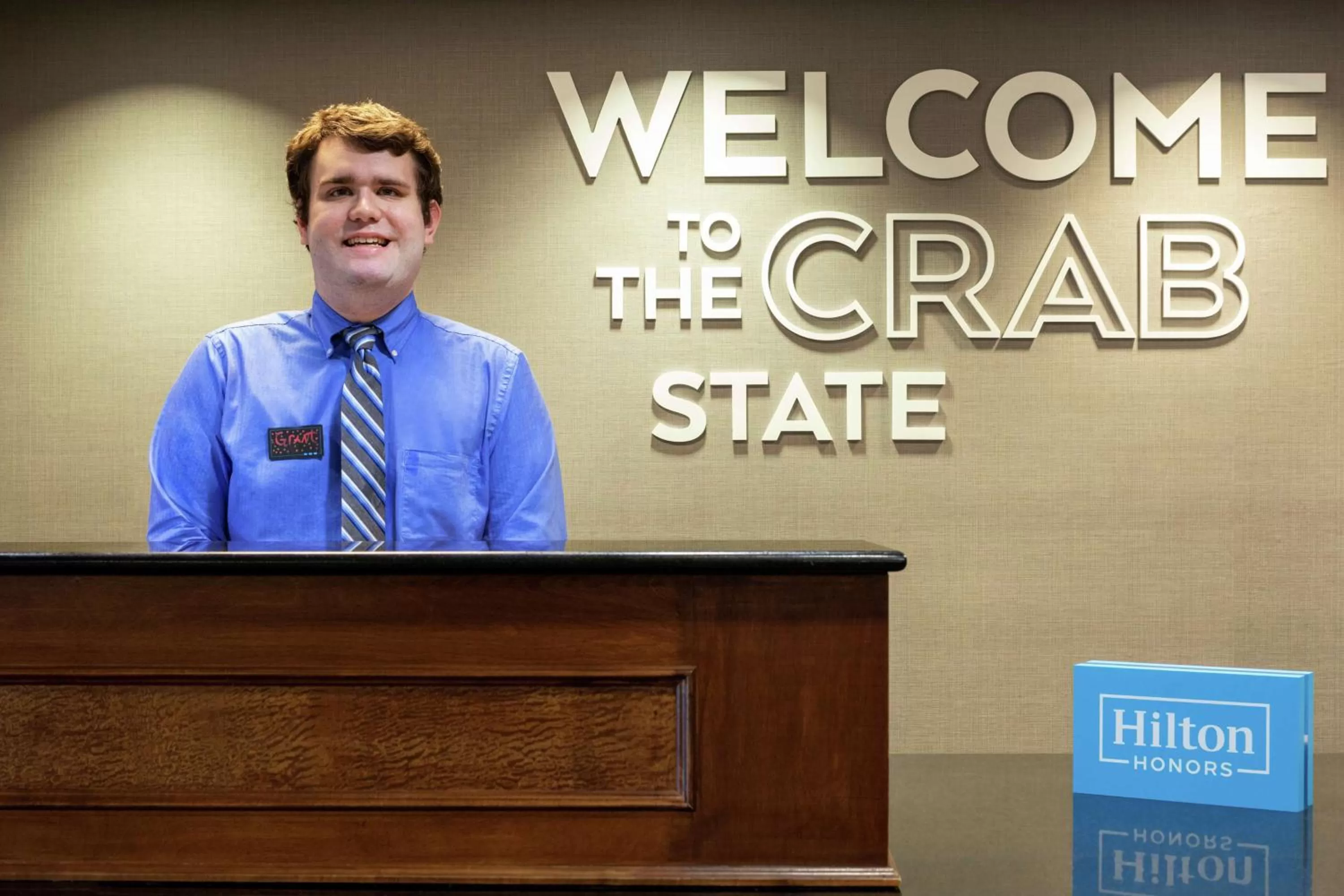 Lobby or reception in Hampton Inn & Suites Frederick/Fort Detrick