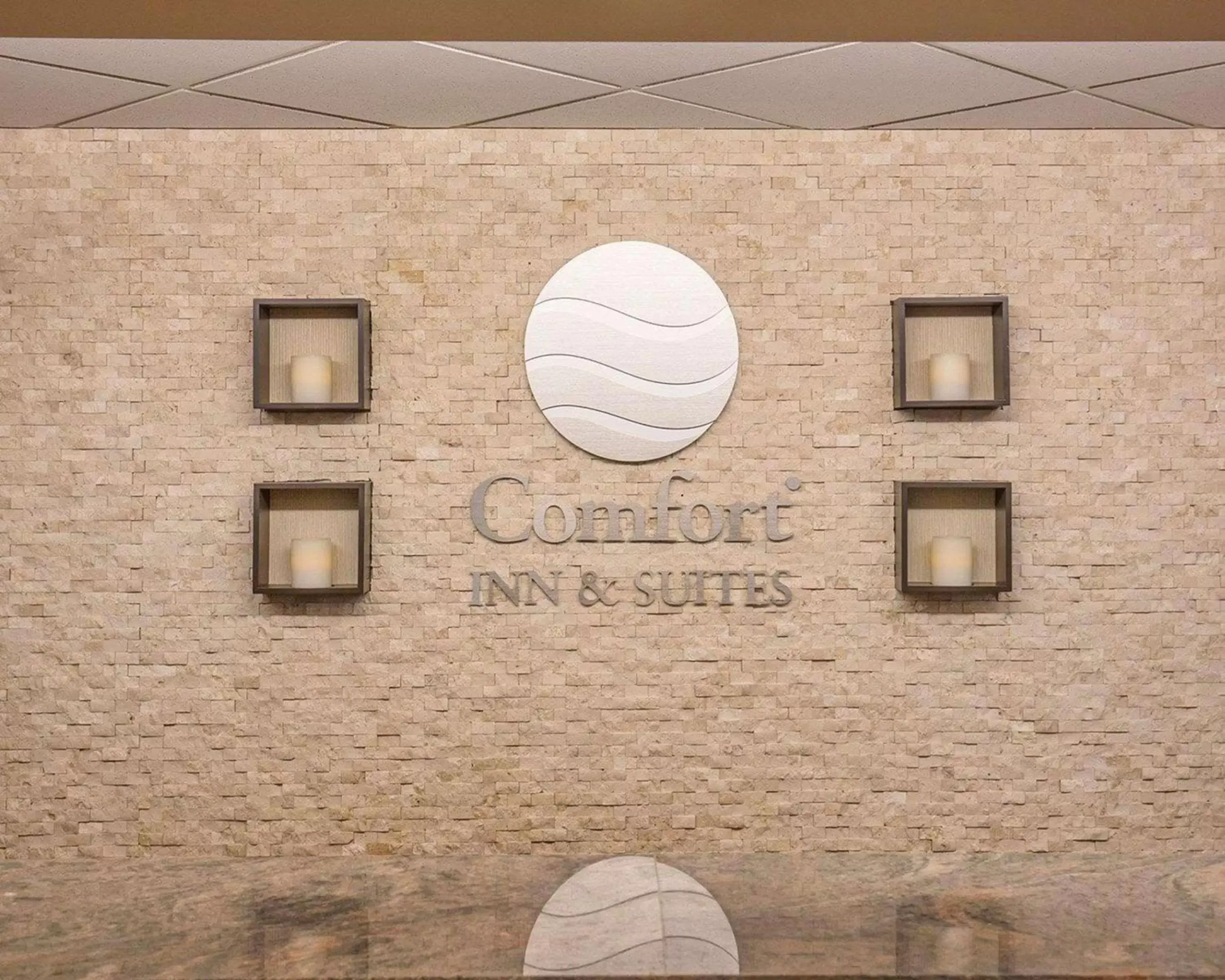 Lobby or reception in Comfort Inn and Suites University