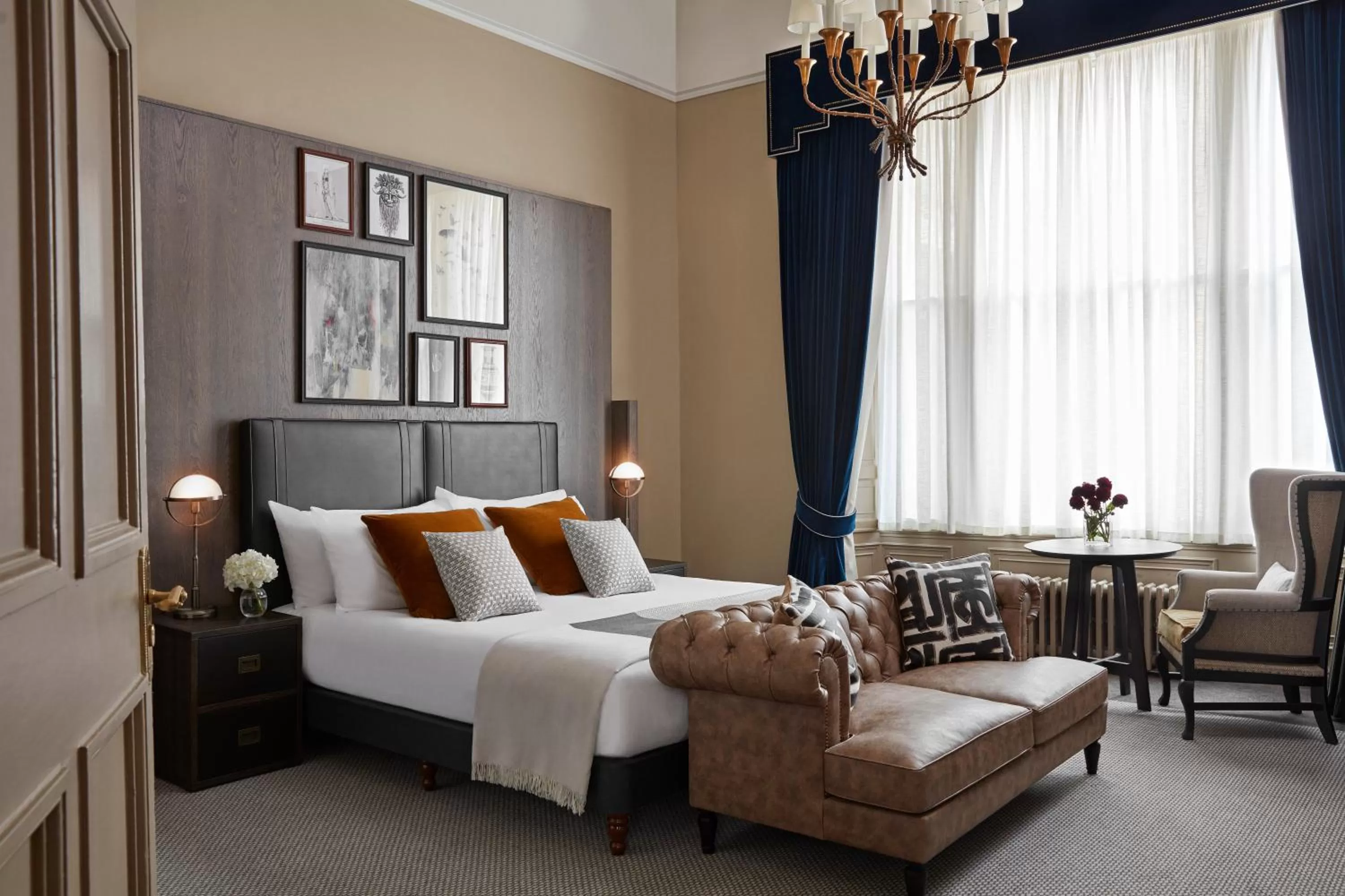 Bed in Kimpton Charlotte Square by IHG