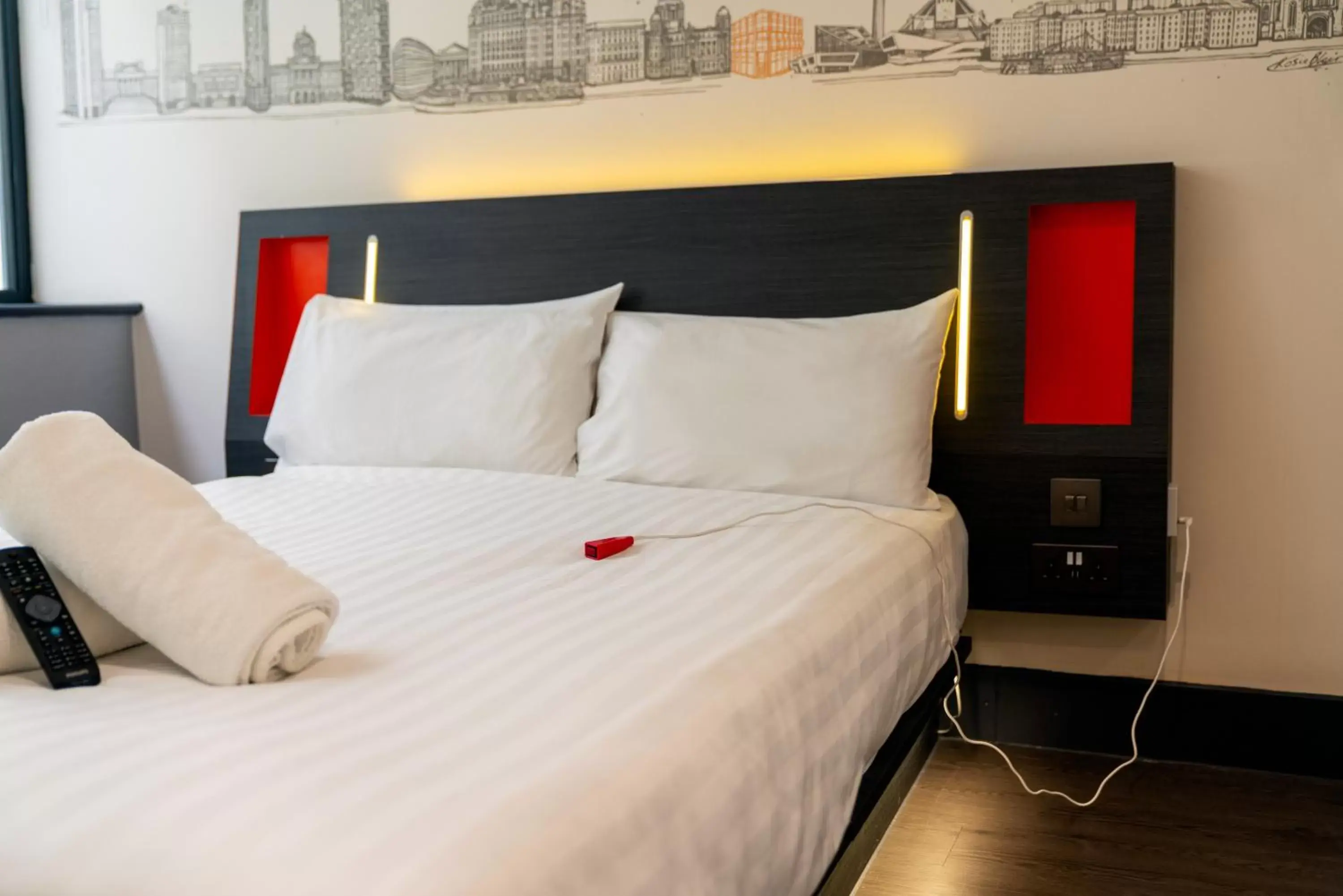 Bed in easyHotel Liverpool